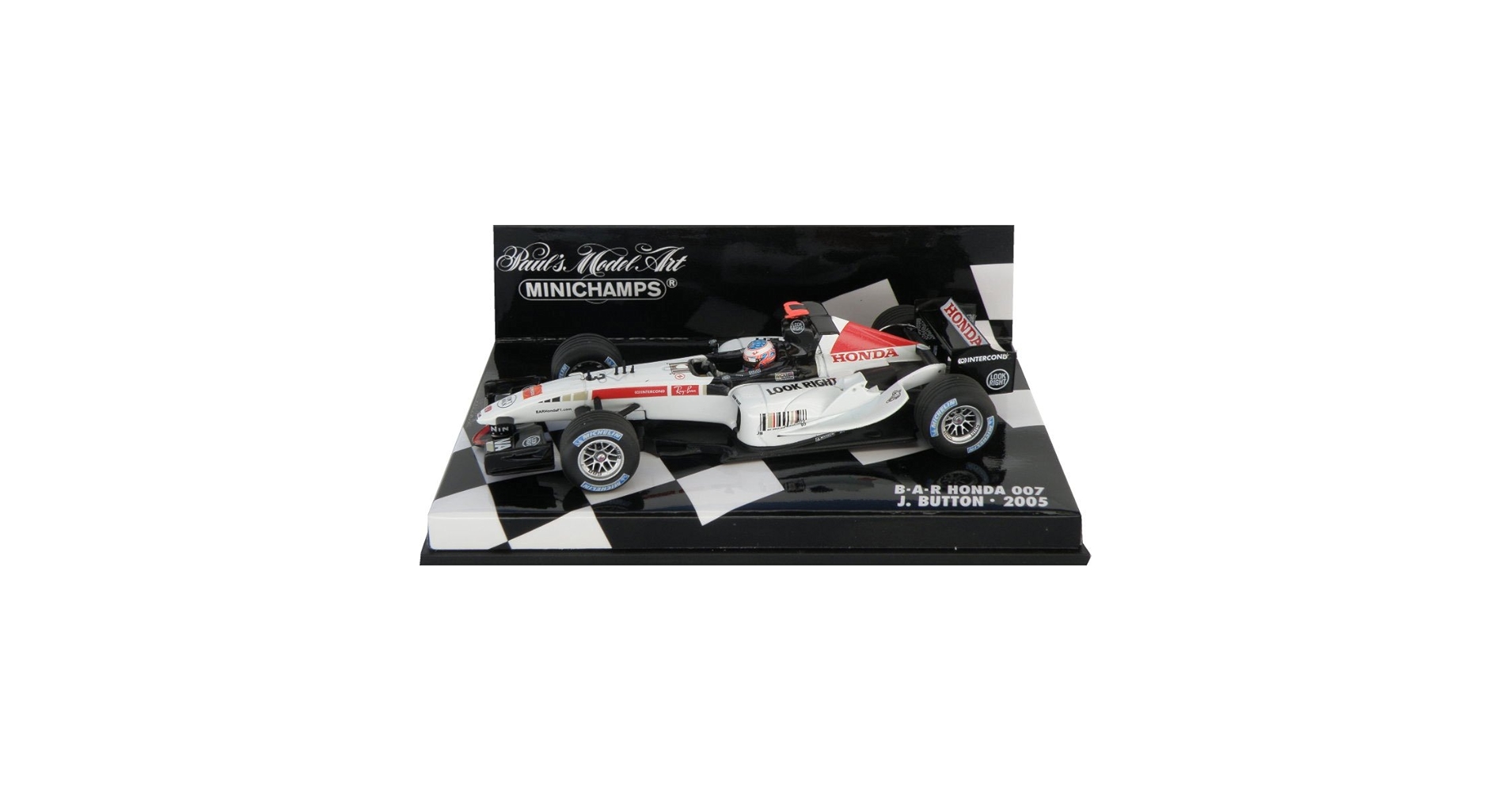 Amazon | ミニチャンプス 1/43 B.A.R. ホンダ 007 2005 F1#3 J