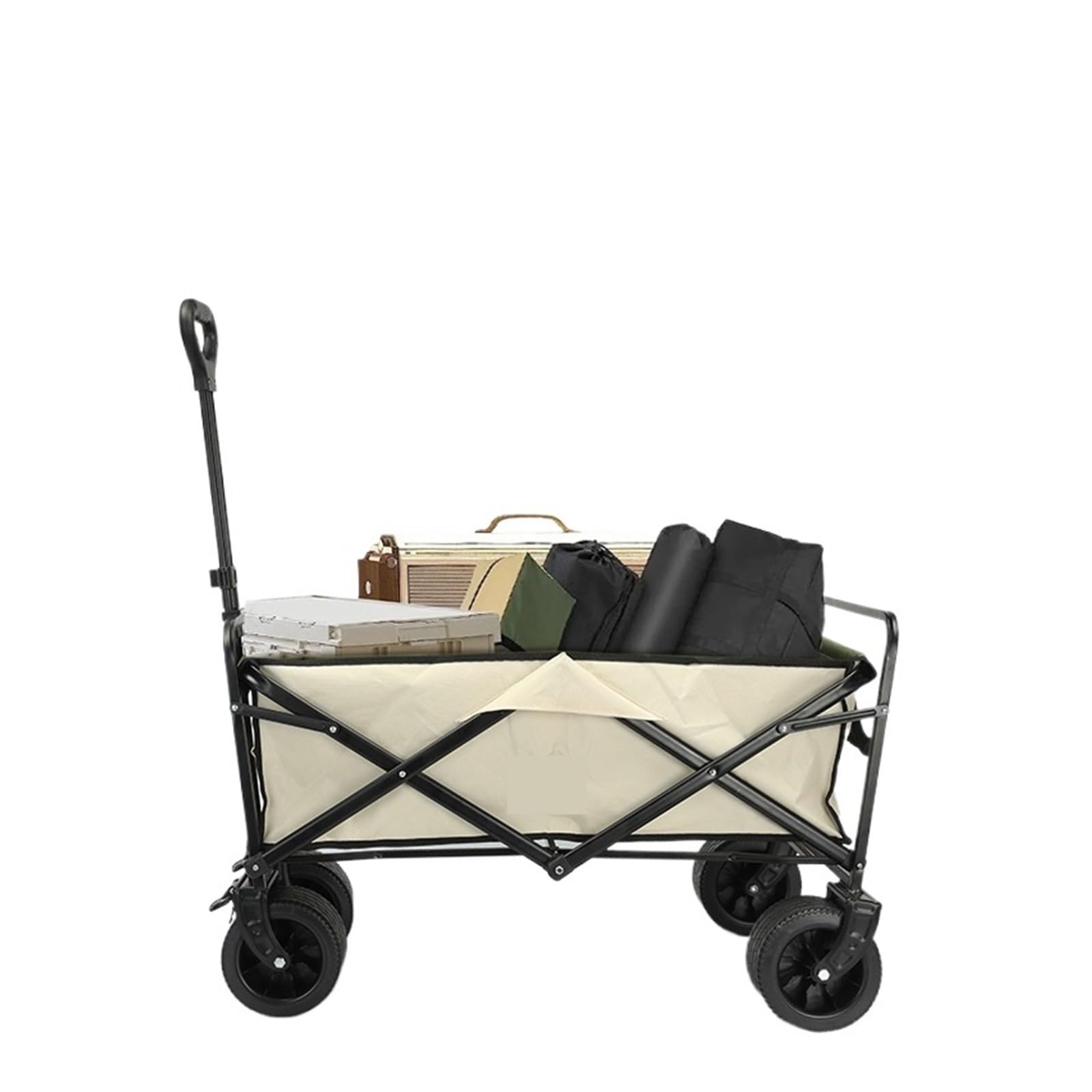 Carrello da Campeggio, Carrello Da Campeggio Pieghevole Con Ruote