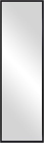 Miniatura 7 de Patton Wall Decor - Espejo de pie independiente blanco con caballete ajustable, 17 x 59 pulgadas