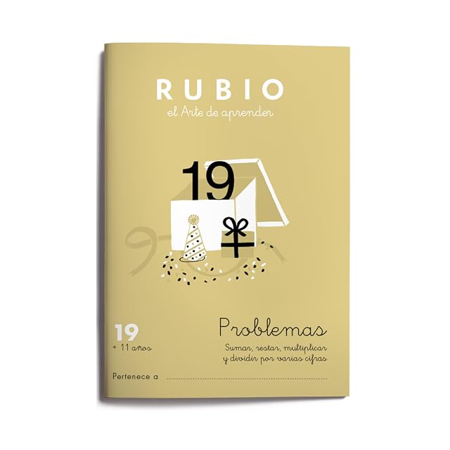 Portada de Problemas RUBIO 19