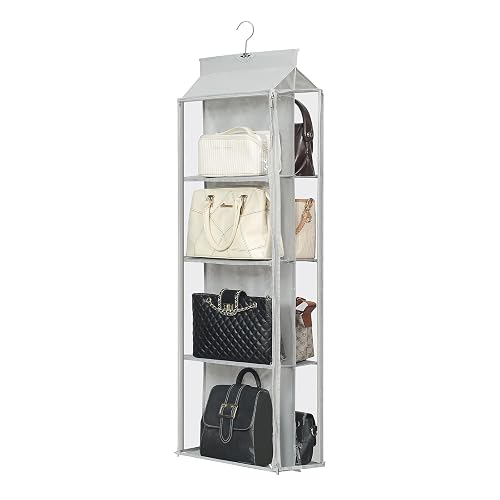 Remittur 8 Grids in 1 Rotatable Hanging Purse Handbag Organizer