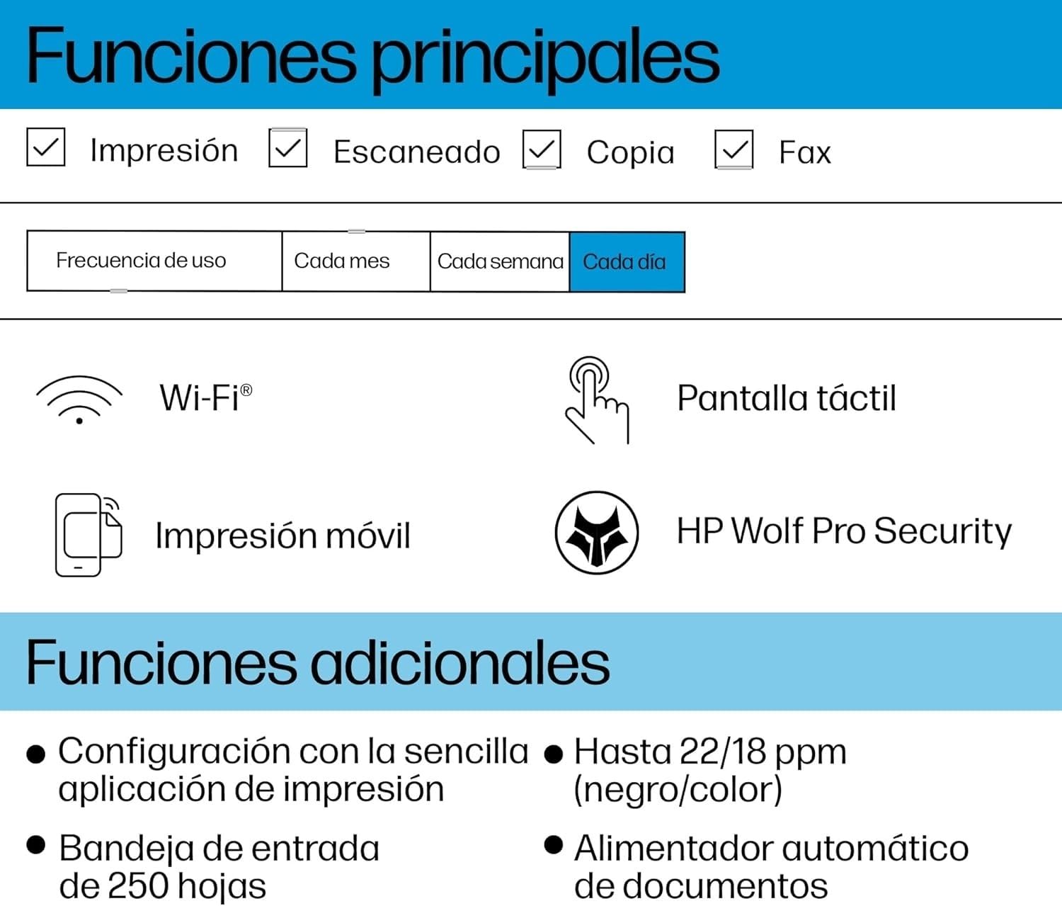 HP OfficeJet Pro 9120e, Impresora multifunción Profesional de inyección de Tinta A4 a Color, Copia, escáner, fax, Wi-Fi, impresión a Doble Cara automática, 22 ppm, 6 Meses Instant Ink, Gris