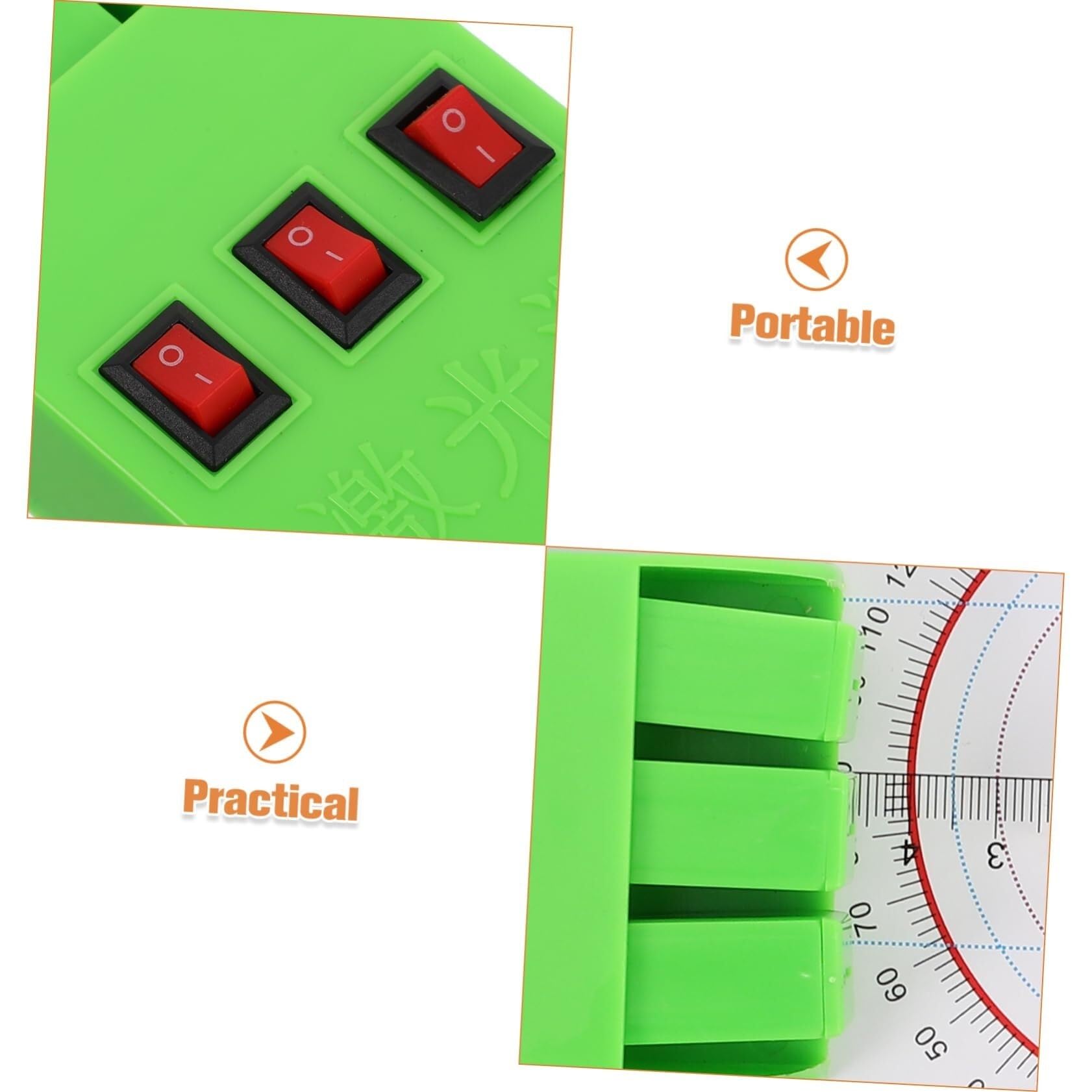 Attrezzatura per esperimenti ottici Kit scientifici ottici Strumenti per esperimenti ottici Kit scientifici per Ottica Prisma Riflettore Esperimenti di Fisica Kit di Ottica Lente c