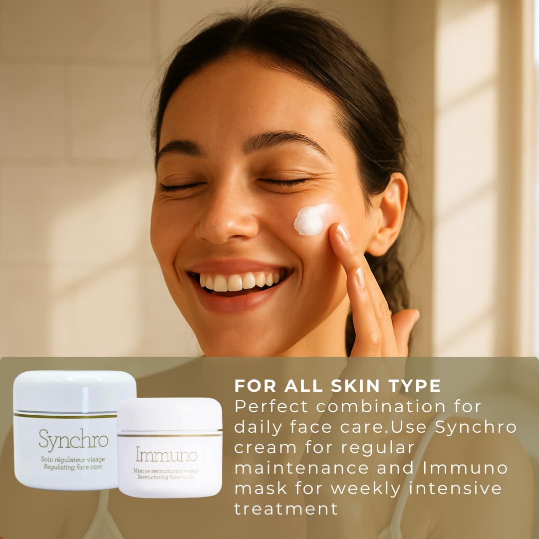 Amazon.com : Gernetic Synchro Regulating Face Cream 50ml + Immuno