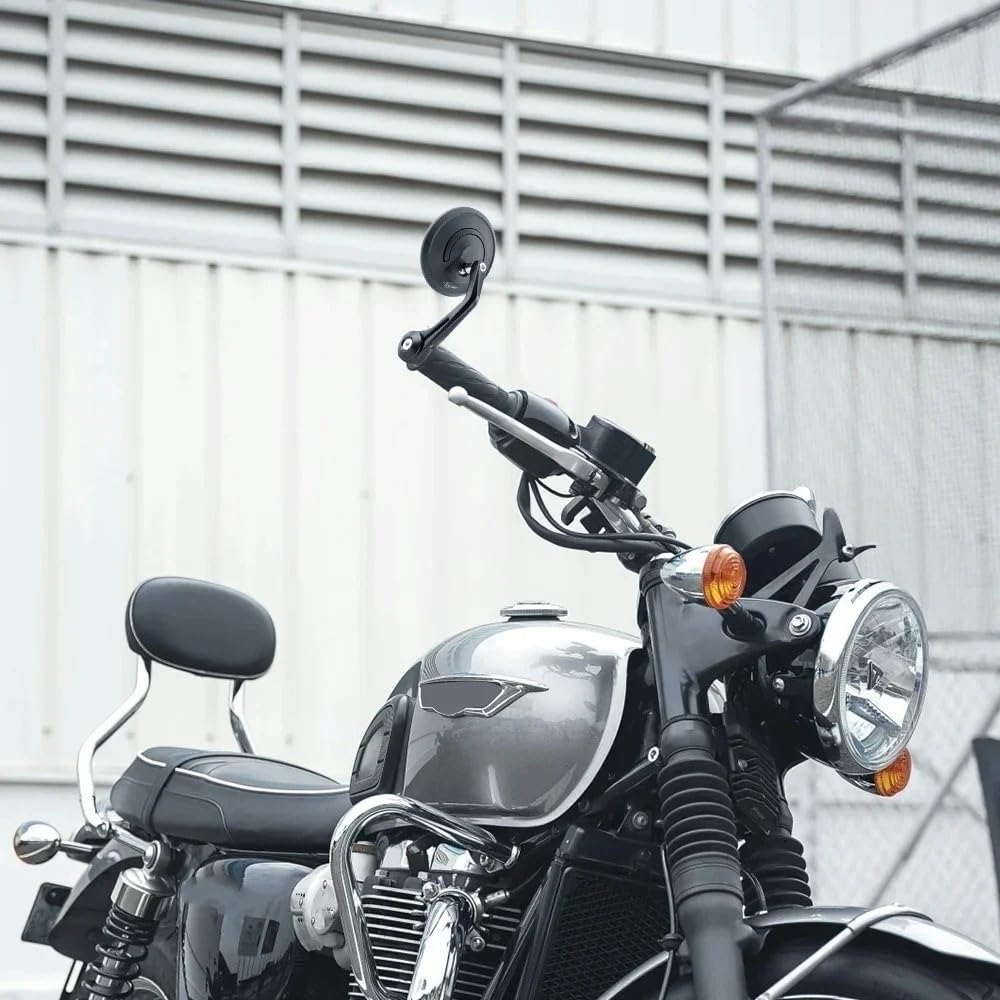 Moto Lusterko końcówkowe kierownicy Motocyklowa k Pasuje Do FTR 1200 7/8 "motocykl Motor CNC Koniec Kierownicy Lusterko Wsteczne Sport