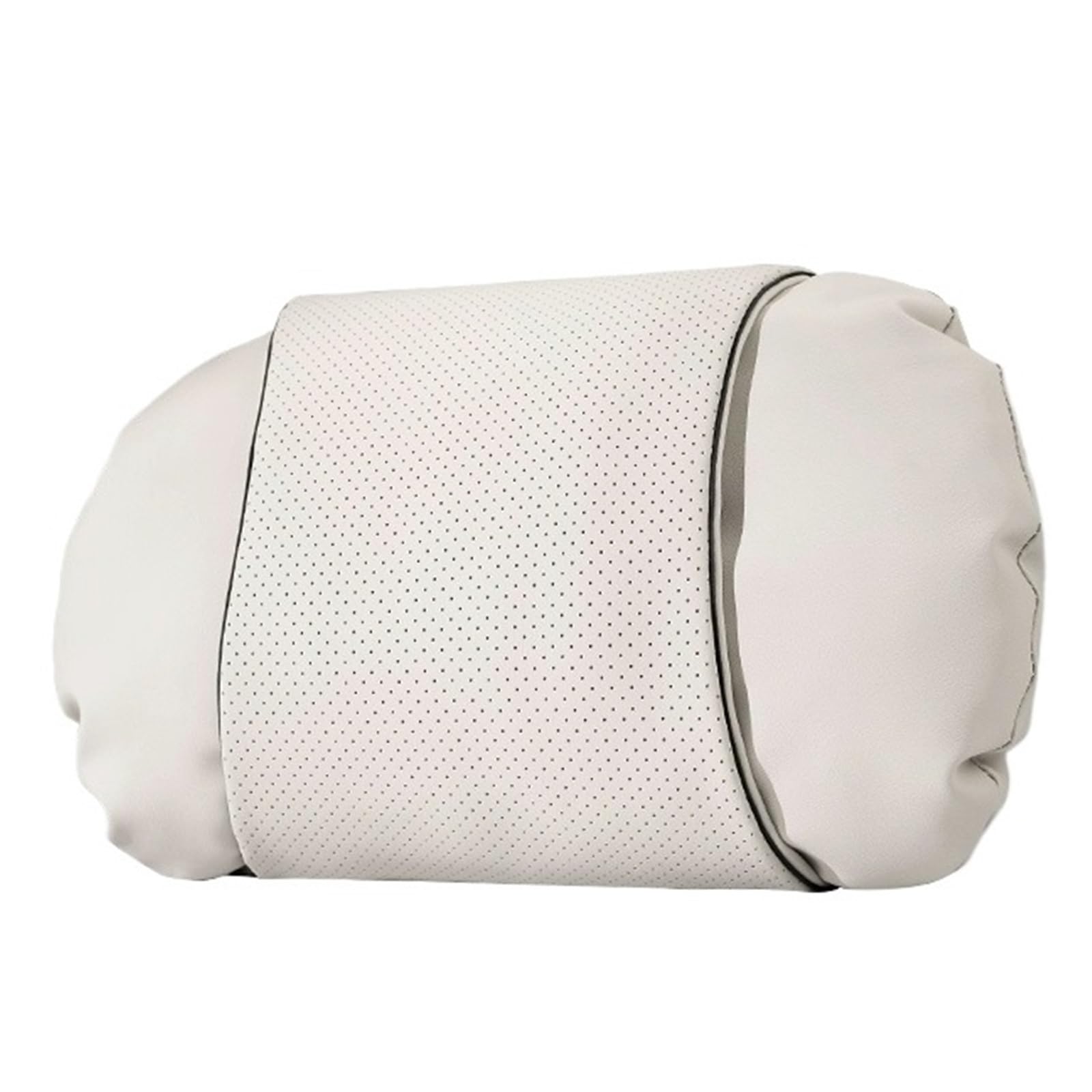 POAWUDJA Car Pillow Fit For BMW G30 F10 E90 F20 E46 E60 E36 E39 F30 G20 Car Seat Headrest Neck Pillow Cushion Breathable Removable Cover(WHITE)