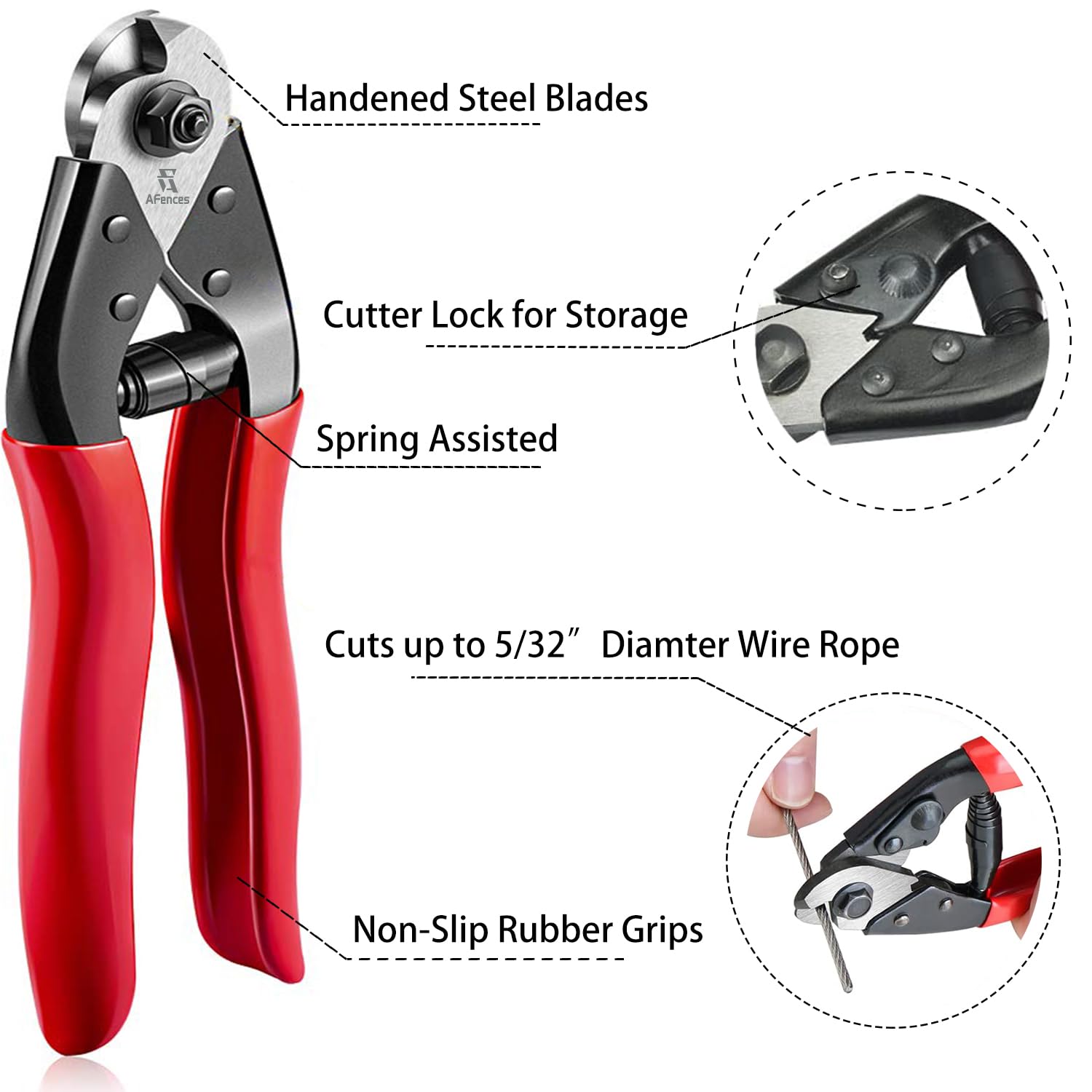 1/8 Inch Stainless Steel Cable 100FT - 7x7 Strand Aircraft Wire Rope with Loop Sleeve & Thimble - Heavy Duty for Deck Railing, String Light Hanging, Garden, Marine, DIY Projects - Image 5