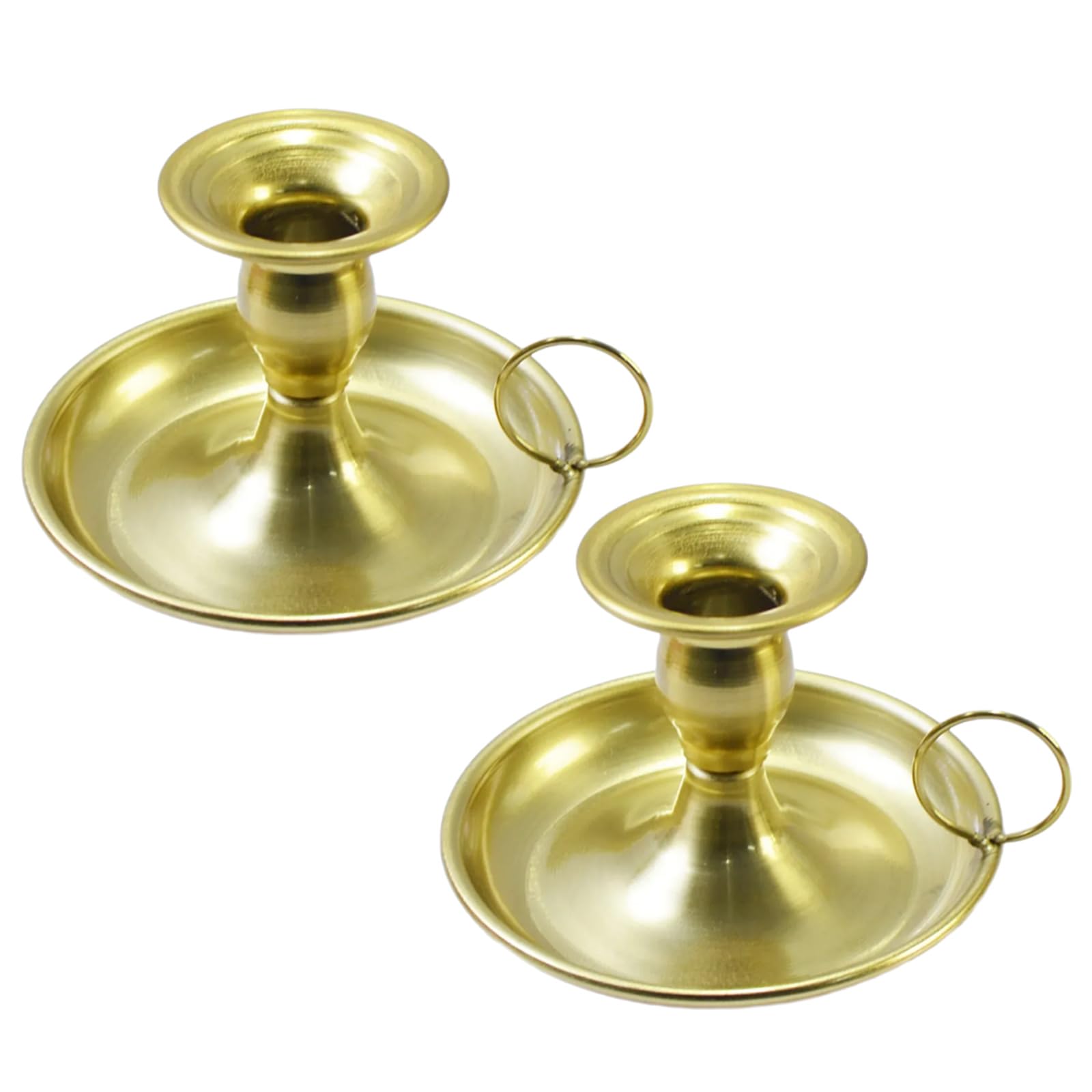 Tsophreniq Iron Tapers Holder with Handle Metal Candlesticks Dinning Table Candelabra for Wedding Parties Christmas Decors Tapers Holder