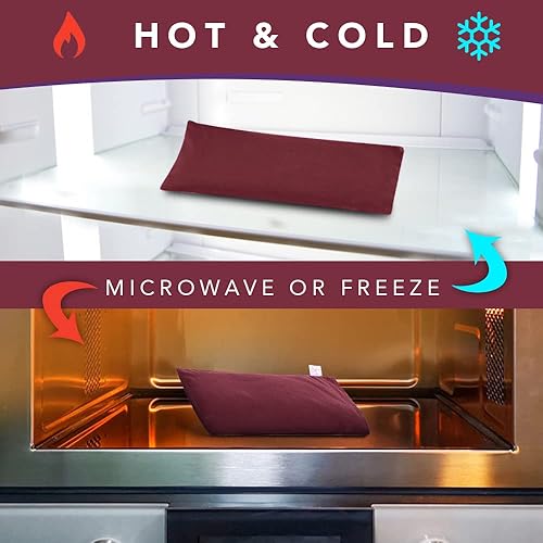 Miniatura 3 de Lotus - Almohada de ojos sin perfume con peso, máscara para dormir y meditación, almohada de ojos de yoga, almohada calmante para ojos con peso,