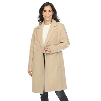 Amazon.com: white mark Women's Classic Walker Coat