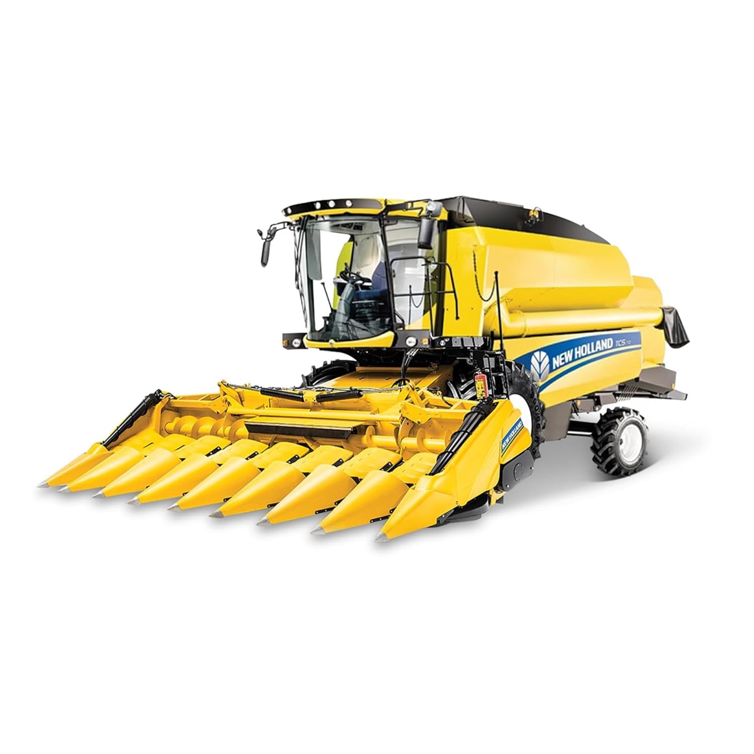 Bburago FARMLAND NEW HOLLAND TC5.90 WHEAT/CORN HARVESTER - 18CM, Yellow and Black, 18 centimetri - Image 4
