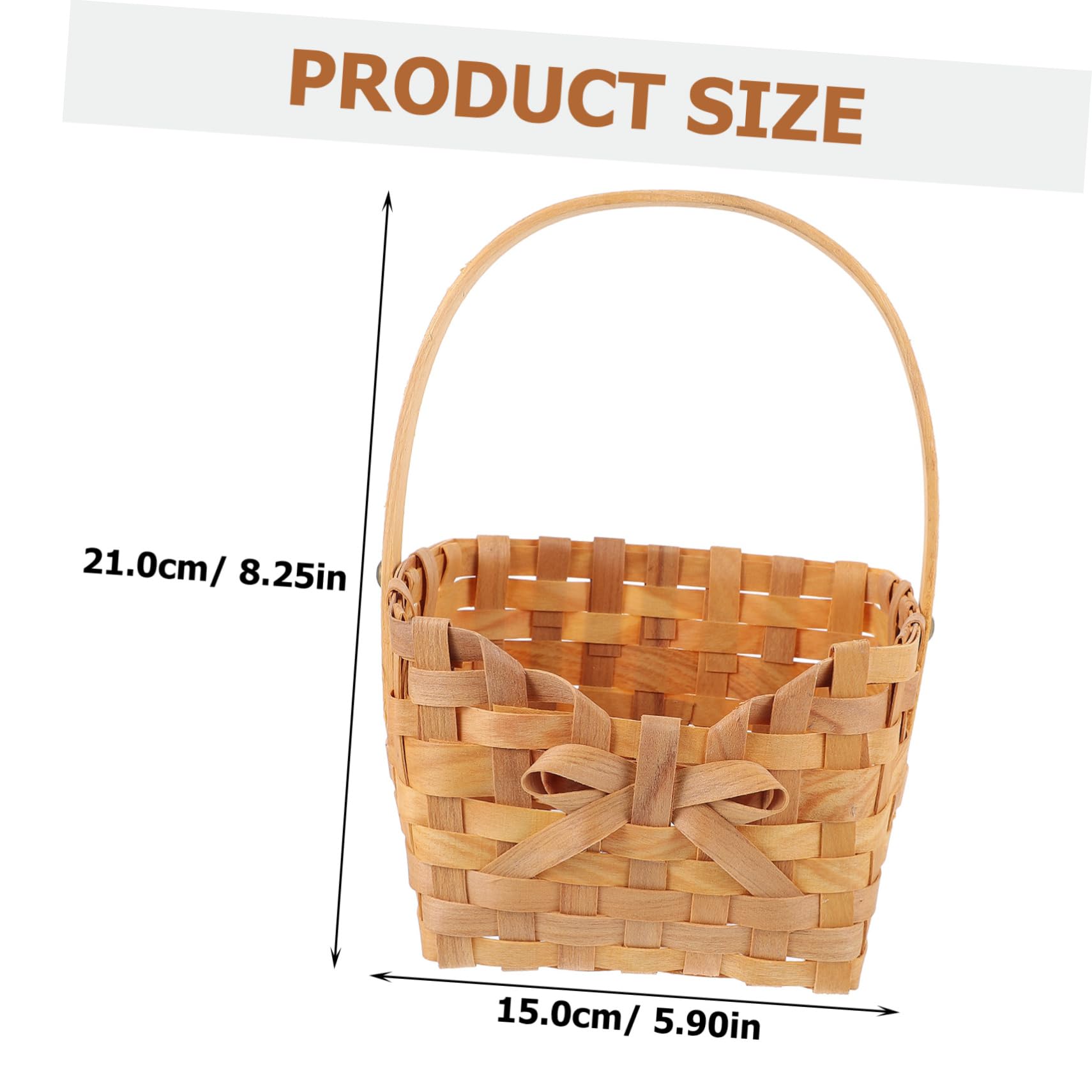 CIYODO Versatile Hand Woven Picnic Basket Lightweight Storage for Snacks Fruits Flowers for Parties Camping and Gatherings Durable Material Unique Rustic Design