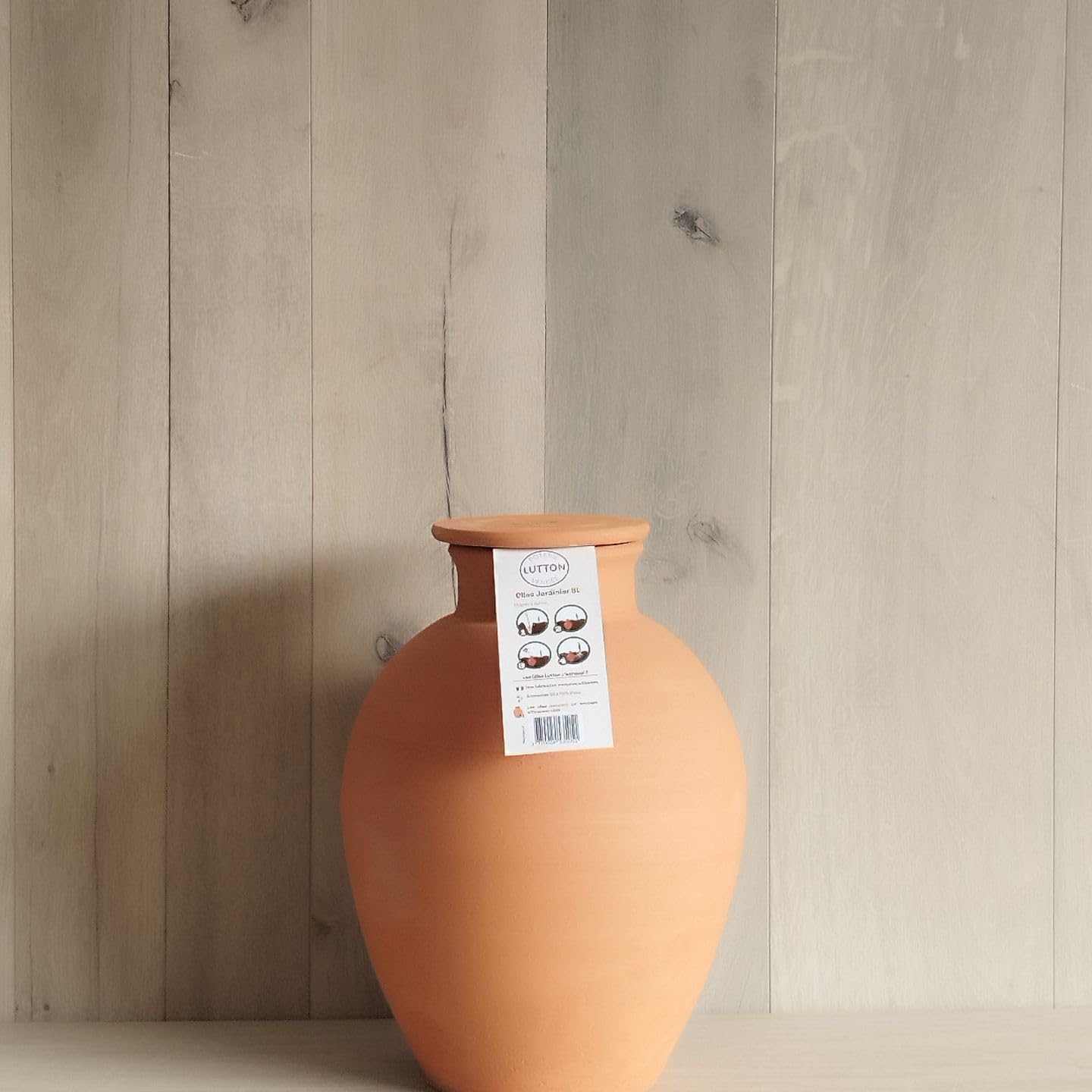 Duo d'Ollas Gardenier rozmiar M 2,5 l – produkcja francuska – autonomiczne i ekologiczne nawadnianie do ogrodu warzywnego i ogrodowego