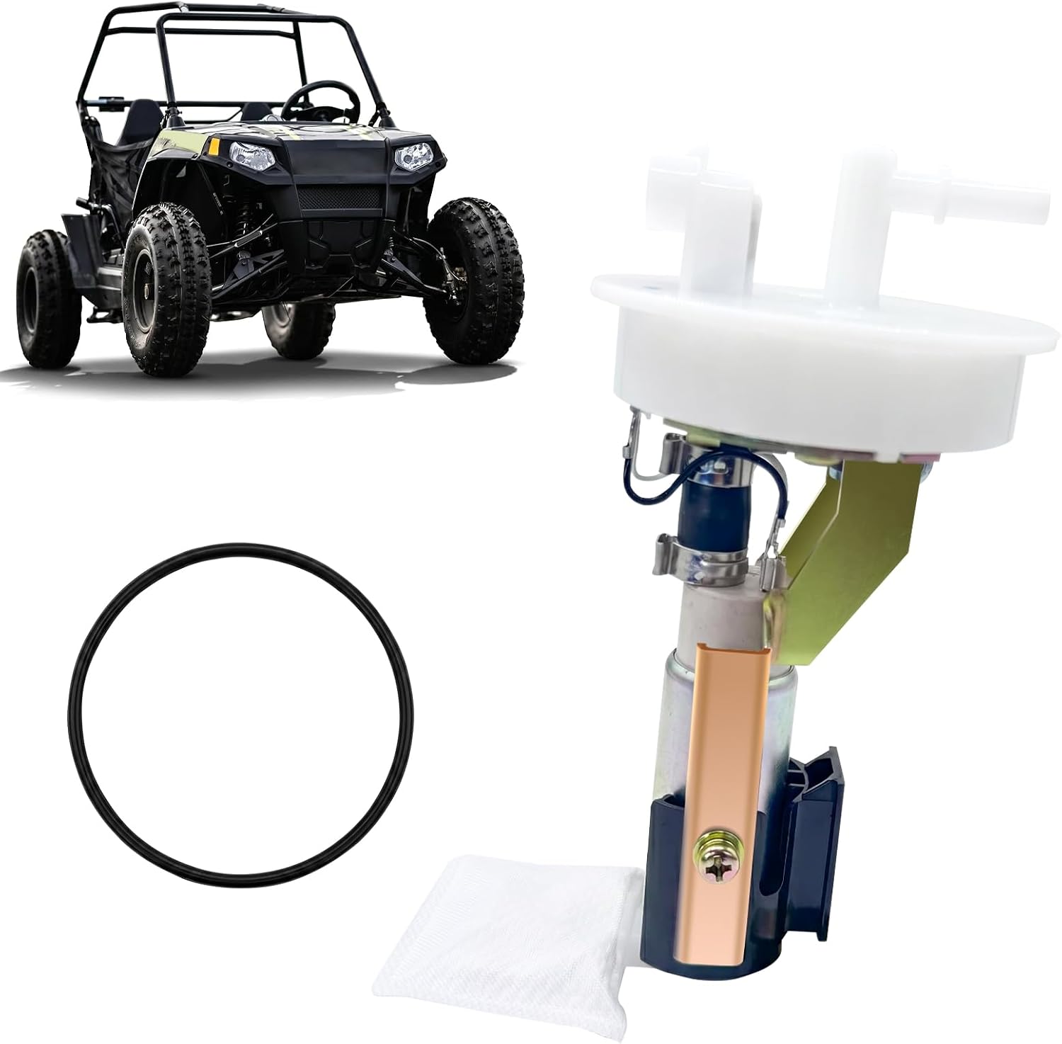 2204852 Fuel Pump Compatible with 2013-2019 Polaris Ranger 570 900 1000 XP Crew EPS NSTR # 47-1010 2521307 2521196 2521363-E