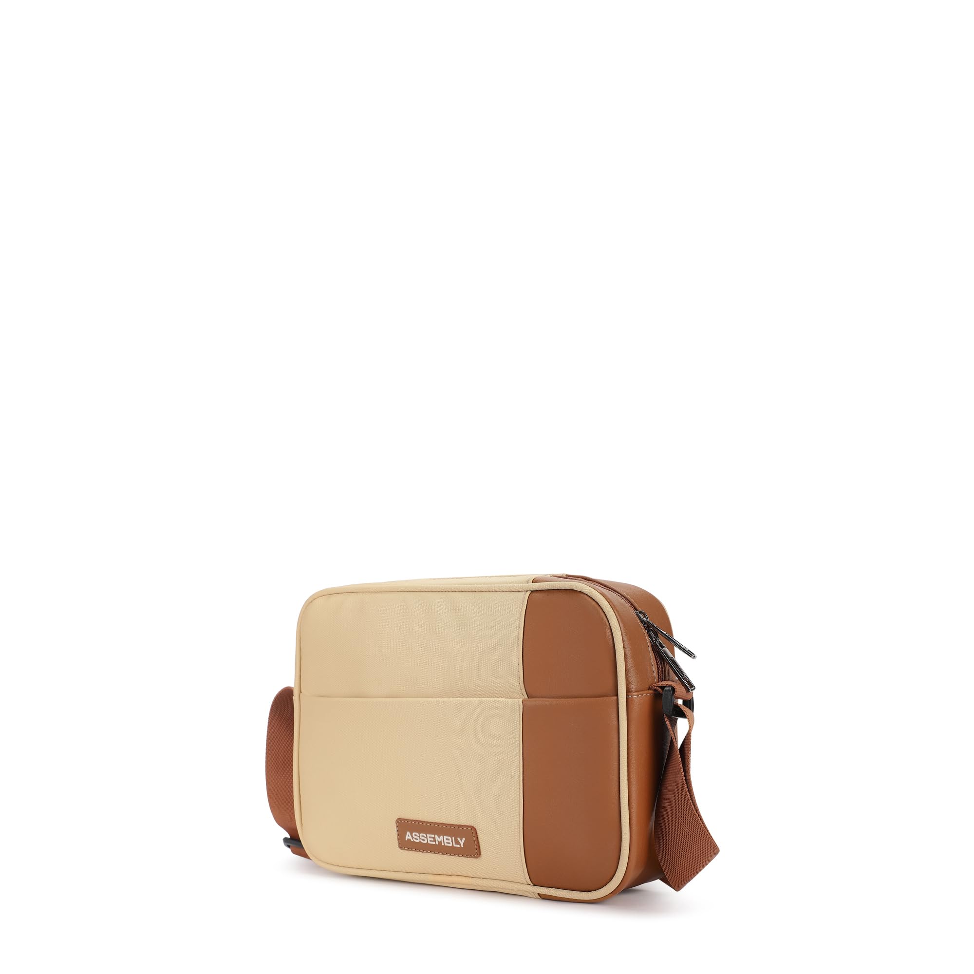 the assembly Unisex Lightweight Cross Body Shoulder Sling Bag With Quick Side Pockets Access And Adjustable Strap (4L) - Sway-picture-44