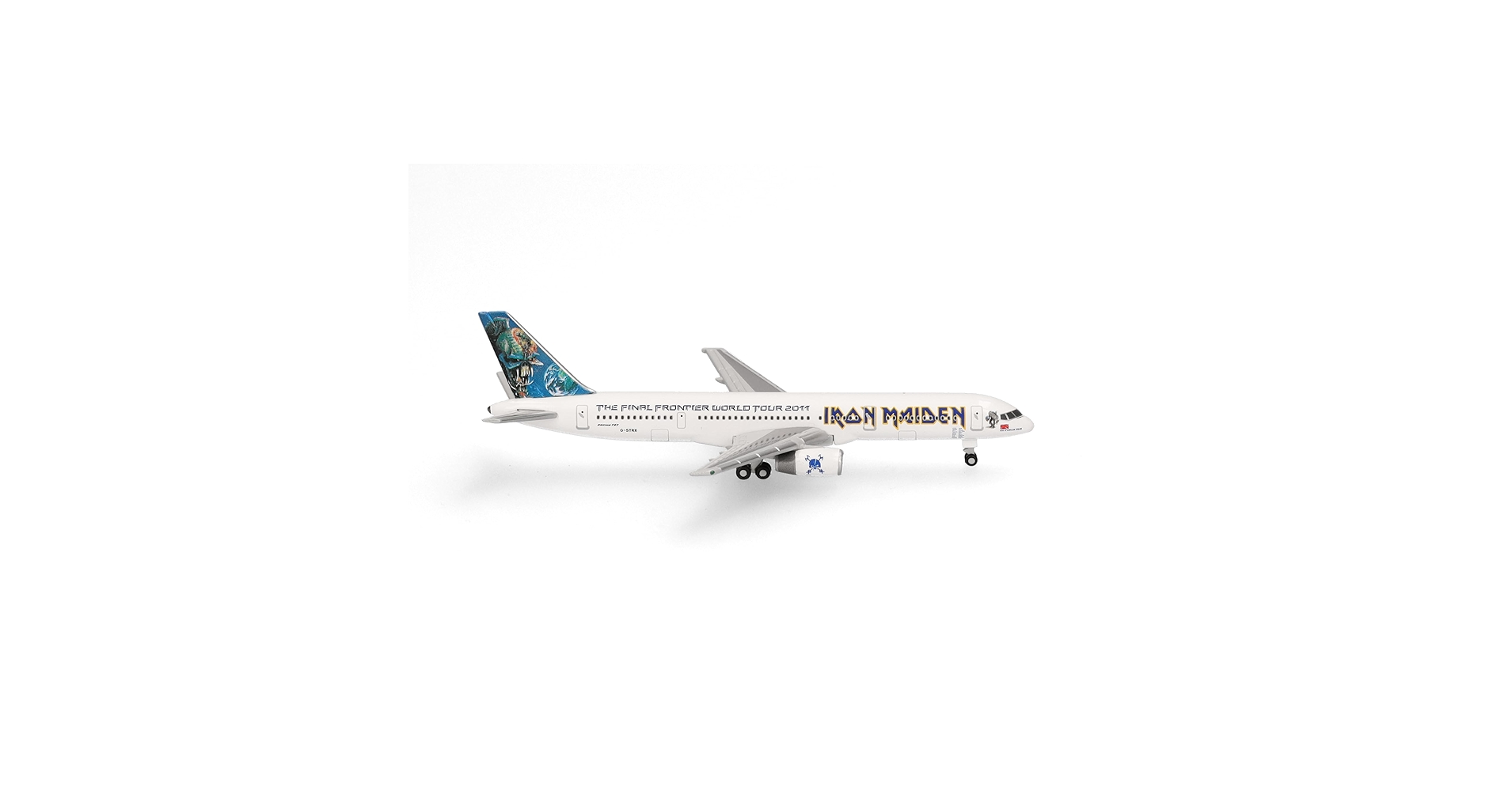 航空機・ヘリコプター IRON MAIDEN 08 world tour Boeing 757-200 V1 Decals Boeing 757-200 Iron Maiden for 1/200 Airliner