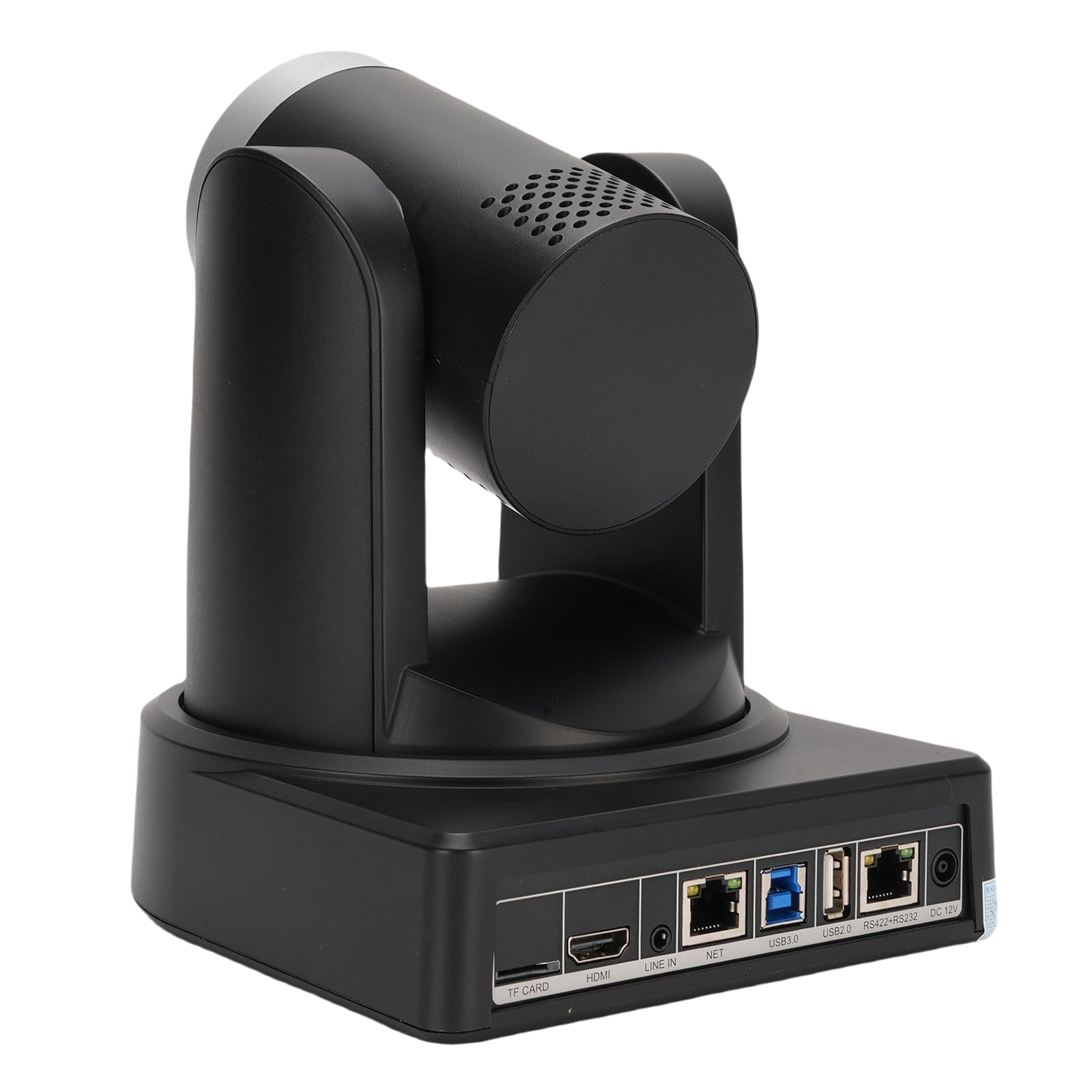Annadue Kamera Konferencyjna 4K PTZ 12x Optical Zoom AI Auto Tracking Video Conference Camera System na Spotkanie Biznesowe z 255 Ustawieniami Wstępnymi (wtyczka UE)