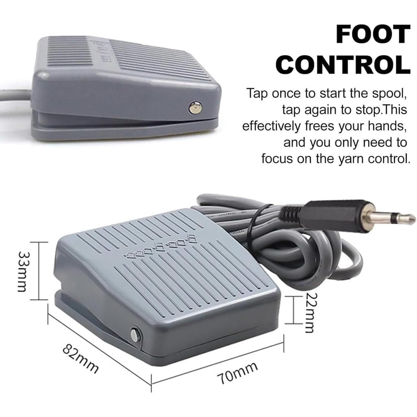 Automatic Knitting Yarn Winding Machine, Household Electric Spinning Wheel, Mixed Roving Process, Adjustable Speed Electric Spinning Wheel for Wool, Silk, Fiber and Other Weaving