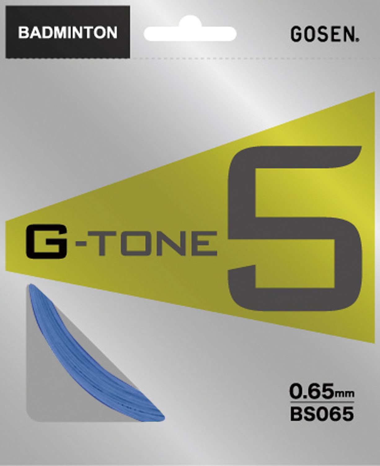 Amazon | ゴーセン(Gosen) バドミントンガット G-TONE 5 ライトブルー