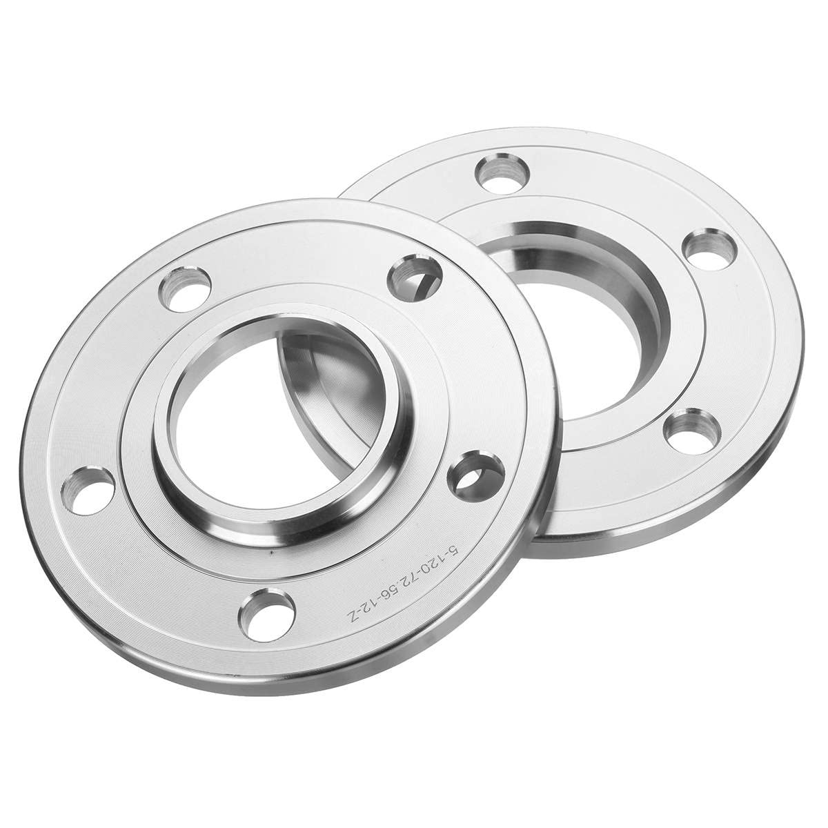 Élargisseurs De Voie 15mm Pour BMW Série 3 E46 E90 E60 Z4 - Aluminium 6061, 5x120, Centrage 72.6, Avec Vis M12x1.5