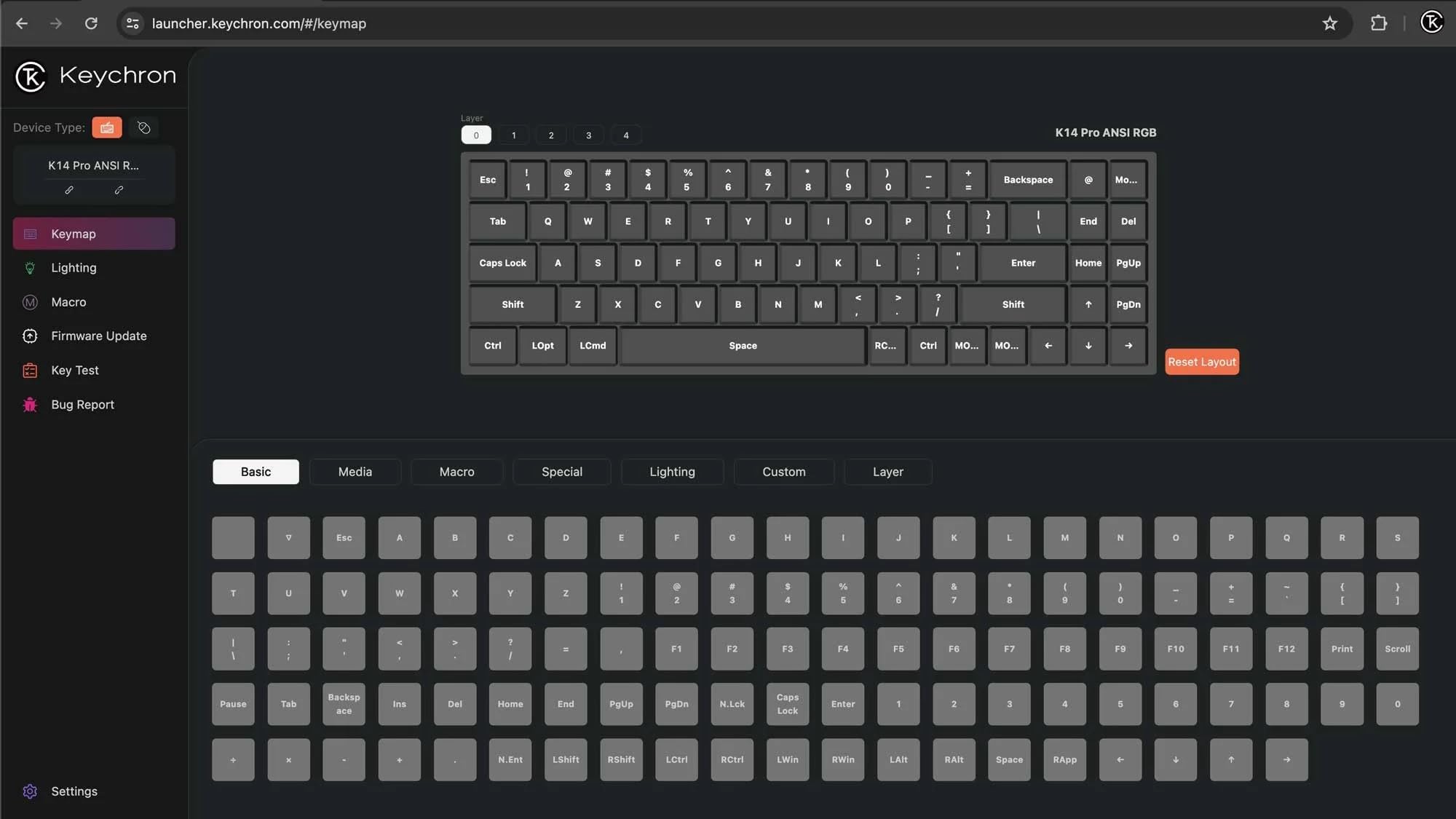 Keychron K3 Max – Tastiera meccanica low-profile 75% QWERTY italiano, keycaps PBT double-shot, switch Gateron Red hot-swap, wireless 2.4 GHz/Bluetooth 5.1, retroilluminazione RGB, QMK/VIA