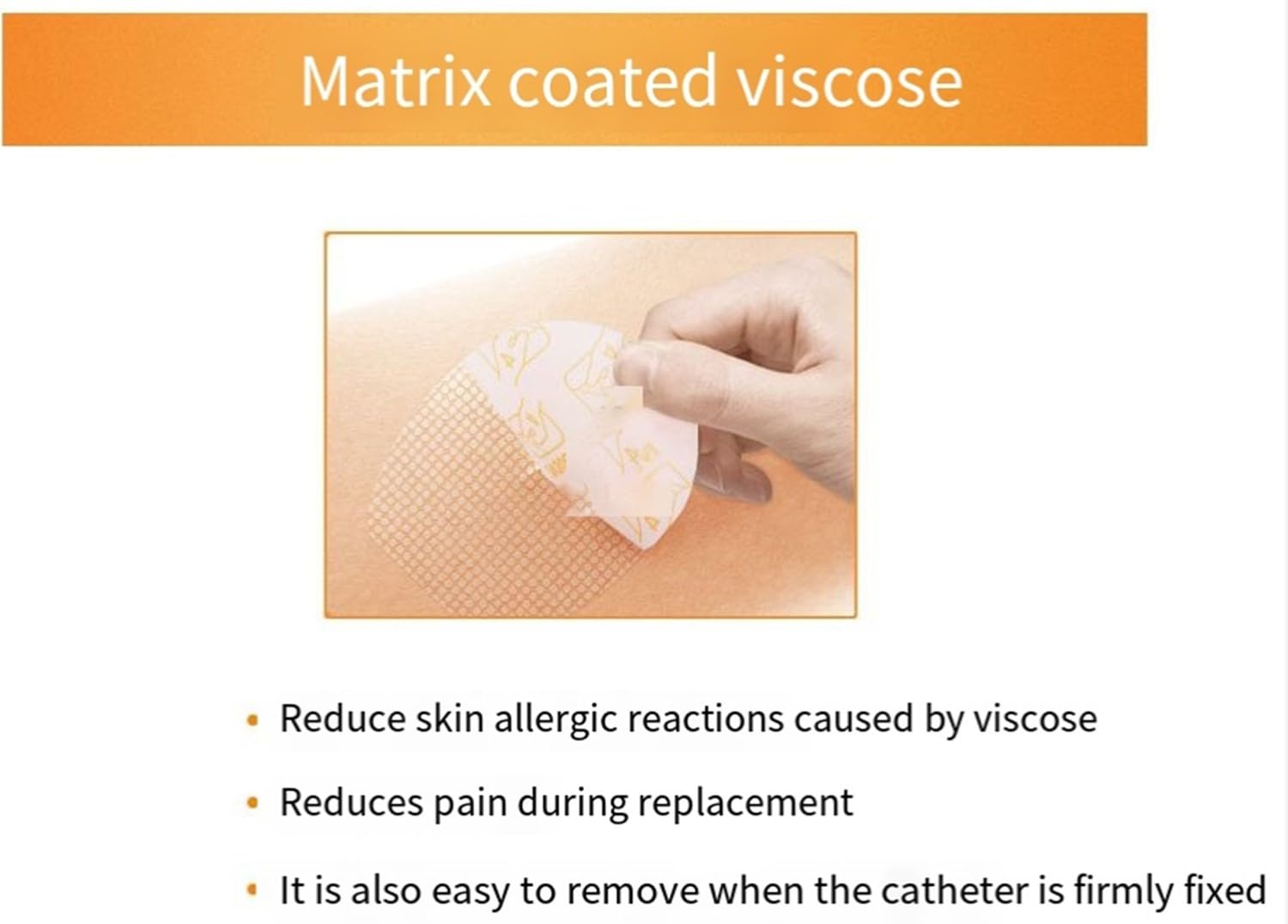 Condimento Trasparente, PICC Impermeabile 3000 Cerotto Medicale per Medicazioni, Anti-Allergica Auto-Pasta per Ferite Fissatore, Medicazione Nastro Fissatore