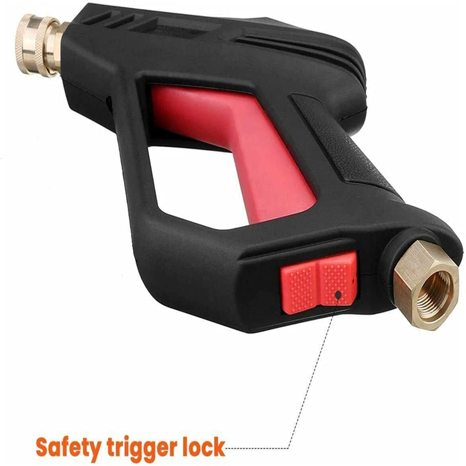 HUIOP Pulvérisateur De Lave-Glace,Kit D'Adaptateurs D'Embouts De Buse De Lance De Pulvérisateur De Laveuse À Pression Haute Pression 4000Psi M22