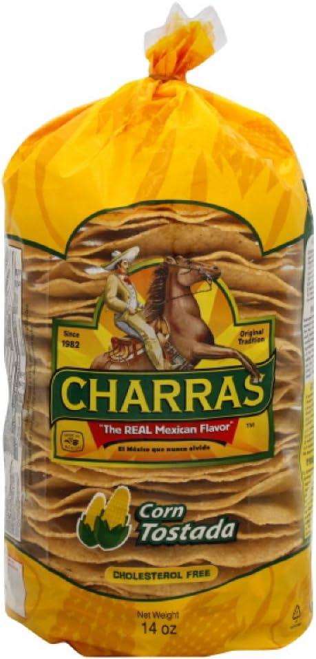 Charras Tostados Natural, 12.3-Ounce (Pack of 8)