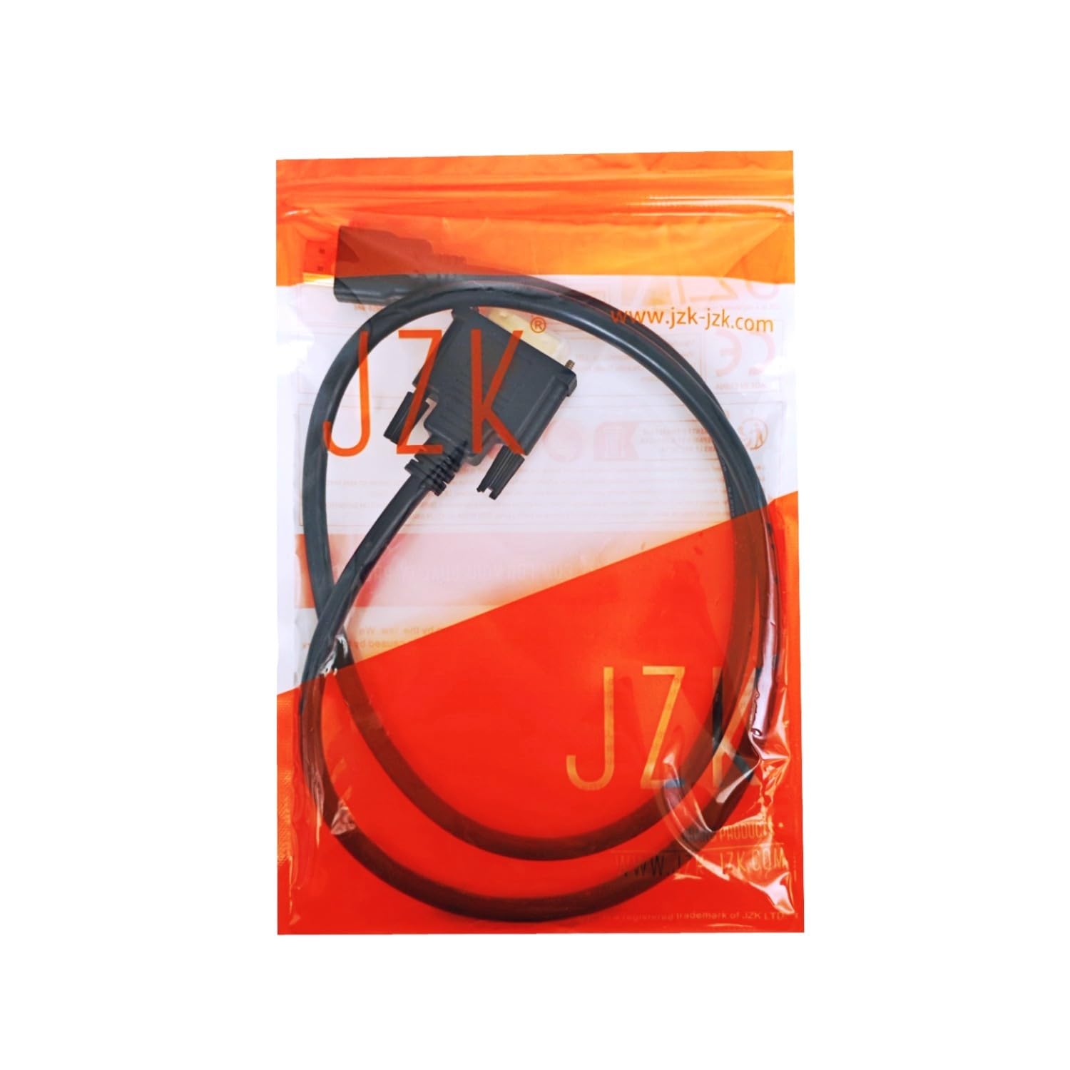 JZK 1M Cavo HDMI a DVI, bidirezionale placcato oro 1080P, cavo convertitore adattatore da HDMI maschio a DVI maschio per proiettore, laptop, TV, PC, lettore DVD