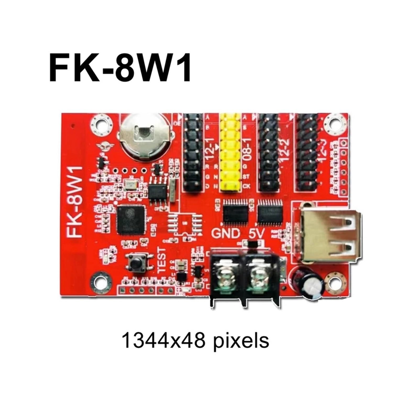 KACOME FK-8W0 FK-8W1 FK-8W2 FK-8W3 FK-8W4+ Wf and USB LED Display Controller Card P10 F3.75 F5.0 LED Signage Module Controller(FK-8W1)