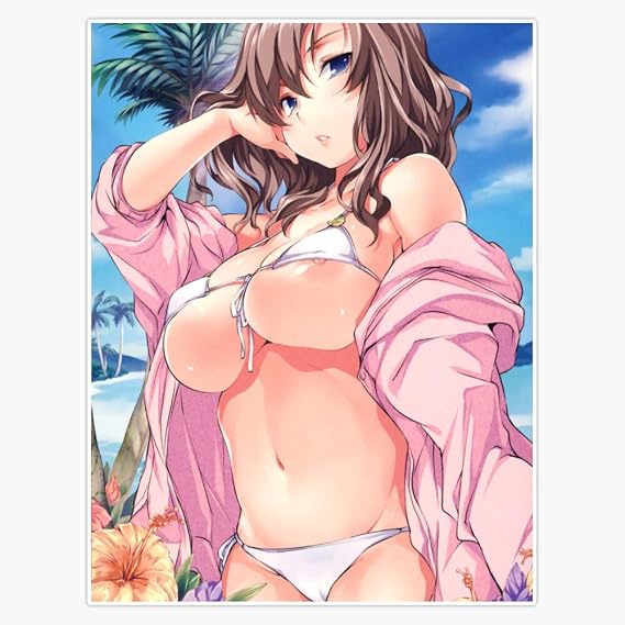 Magnet Anime Girl Iv Viny Magnetic Bumper Sticker 5
