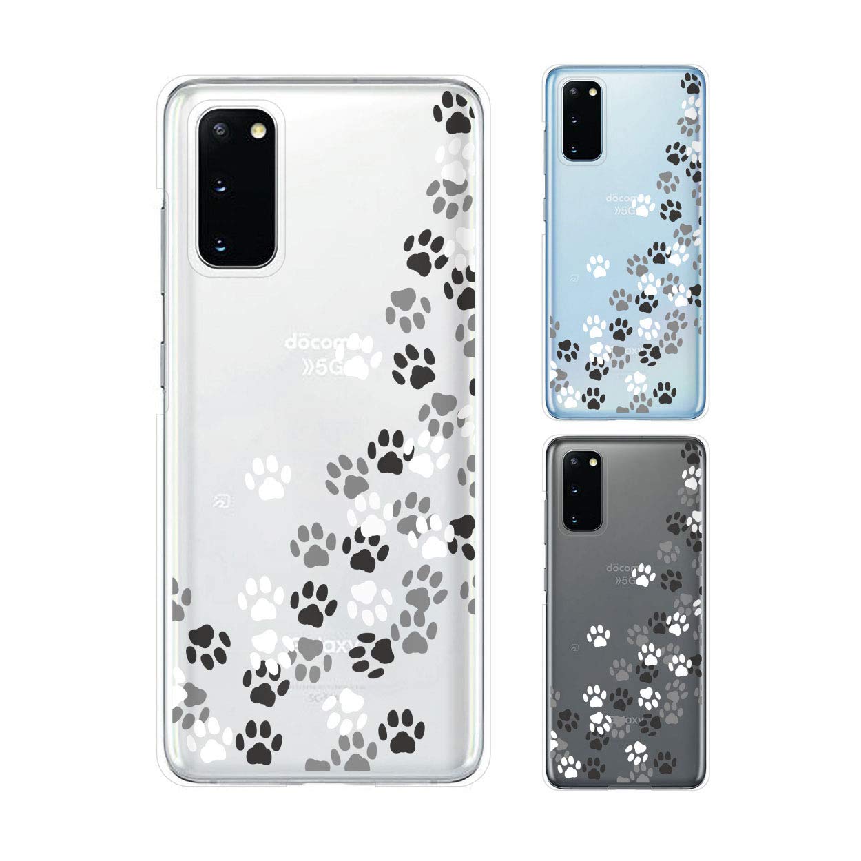 docomo Galaxy S20 本体 シルバー ケース付き docomo Galaxy S20 本体 シルバー ケース付き