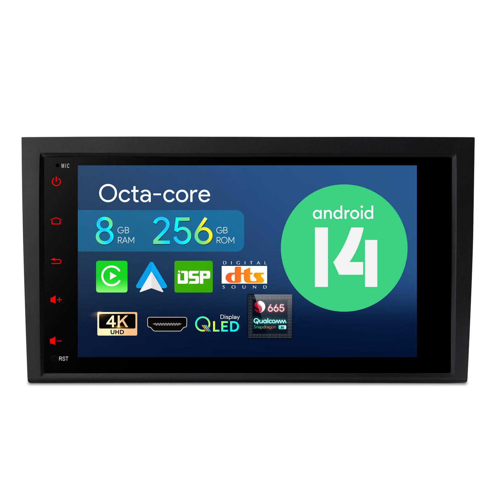 Amazon.com: XTRONS Car Stereo for Audi A4 S4 RS4, Android 14