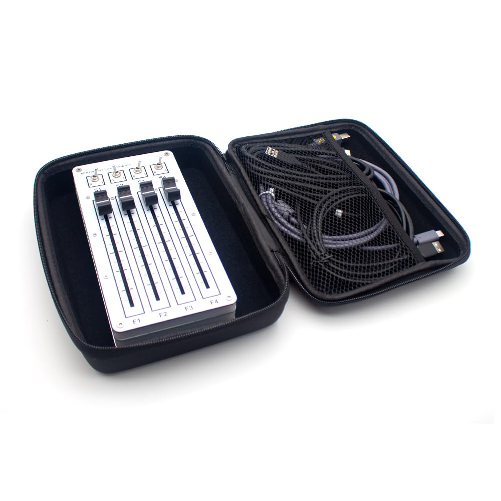 Toplionace Controller Midi USB con 4 Fader e 4 Interruttori