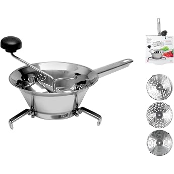 Home Trio Food Strainer with 3 Slices Edelblatt 20 cm