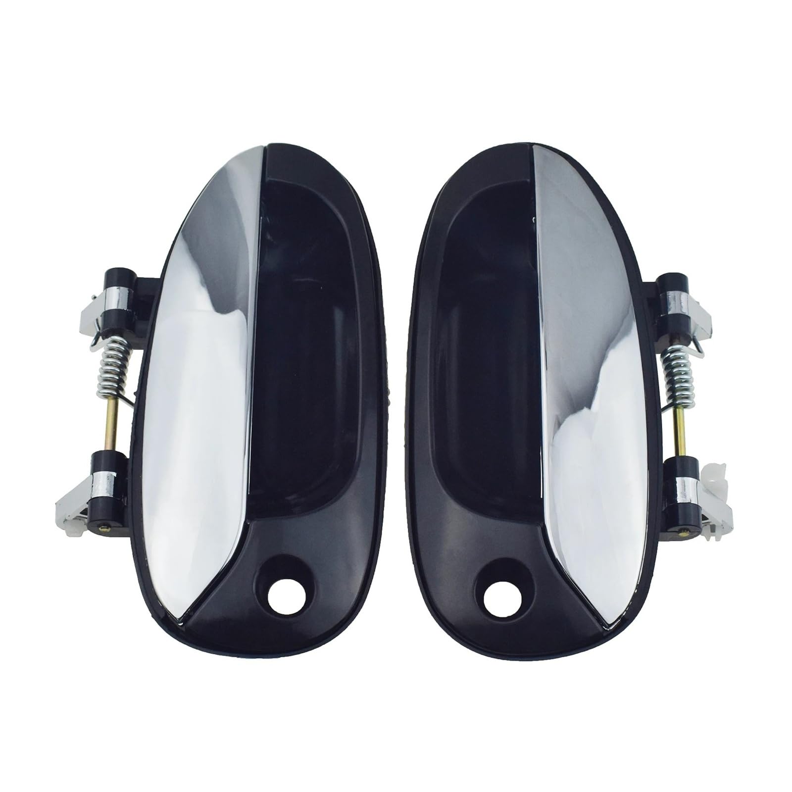 Bgrvcks Front Left Right Car Exterior Door Handles Outside Door Handle Front Rear Left Right For Kia For Carens 2002-2006 0K2fb-58410 0K2fb-59410 0K2fb-72410 0K2fb-73410(Front Left Right)