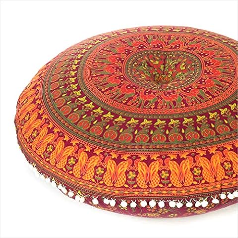 Coussin de méditation Eyes of India Cover