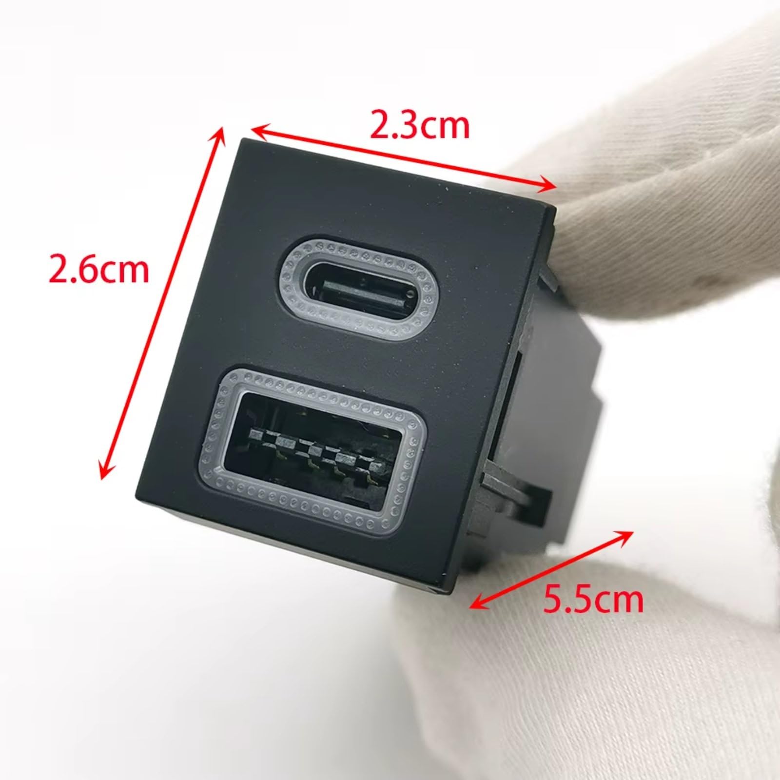 Console Centrale Port USB Compatible Avec Toyota Pour RAV4 12V 24V Téléphone Voiture Chargeur Double Adaptateur Prise Charge Pour Type-c PD QC3.0 Interface USB AUX voiture