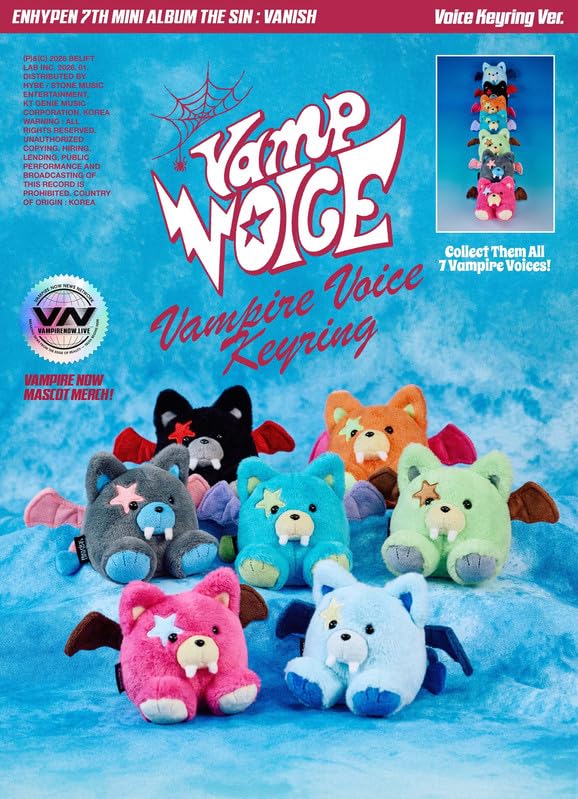 ENHYPEN THE SIN:VANISH ボイスキーリング ジェイ　JAY ENHYPEN Album - THE SIN: VANISH Random Voice Keyring Ver.+Pre