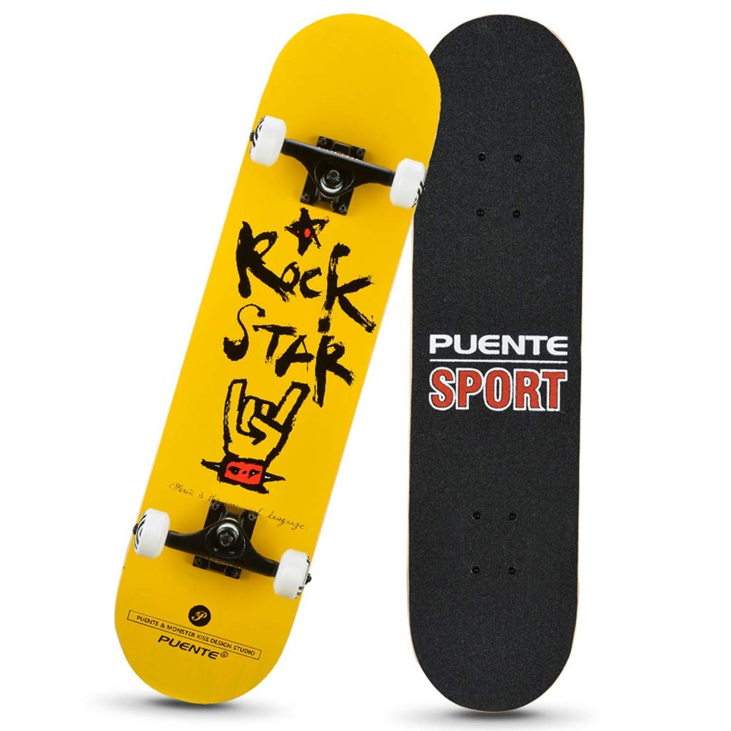 Buy Skateboard Deck, Adults Kids Board with ABEC9