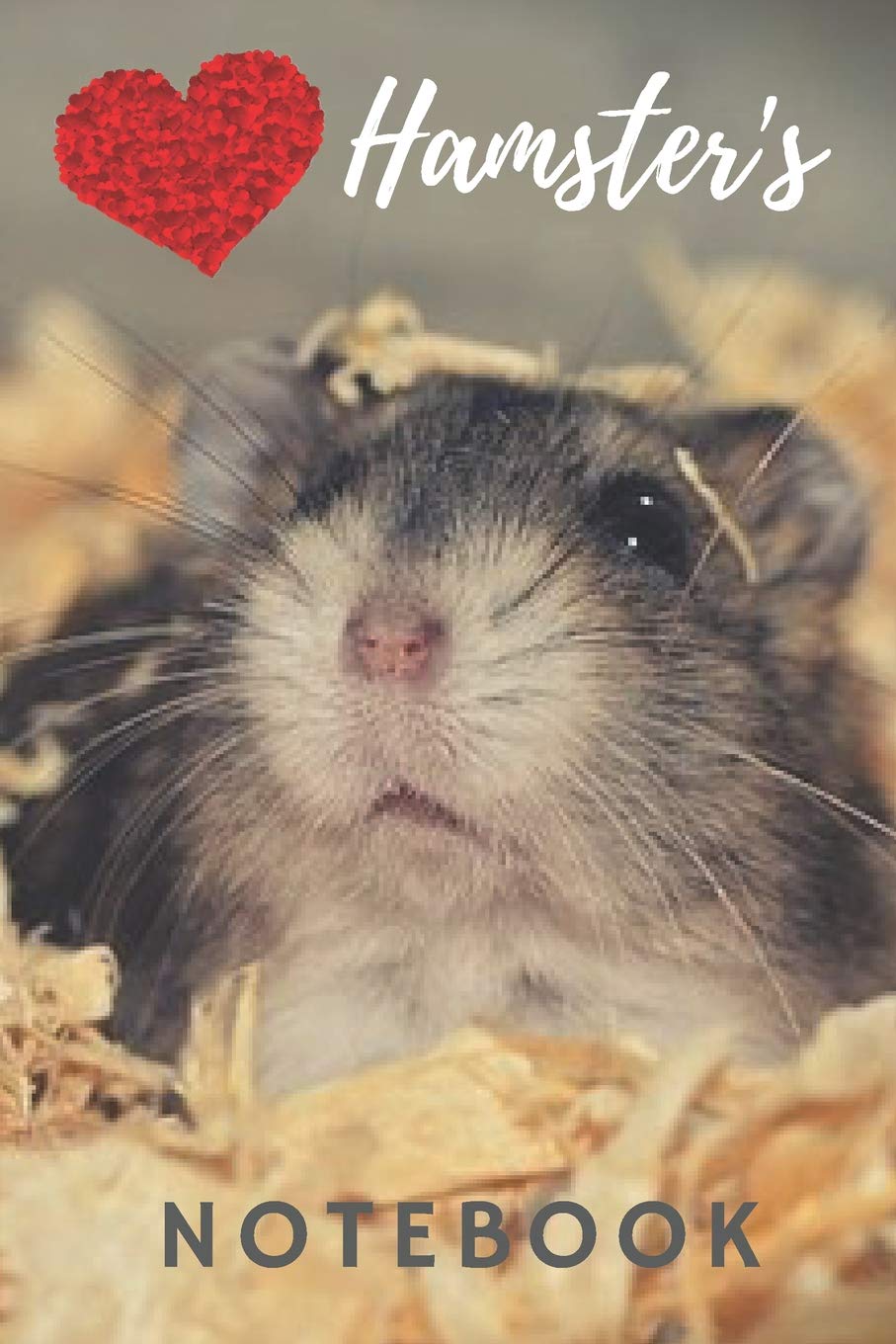 Hamster Notebook: cute hamsters gift for children who love pets and animals (blank lined notebook) notepad for girls / best for writing notes stories ... / journal for journaling / hamster journal