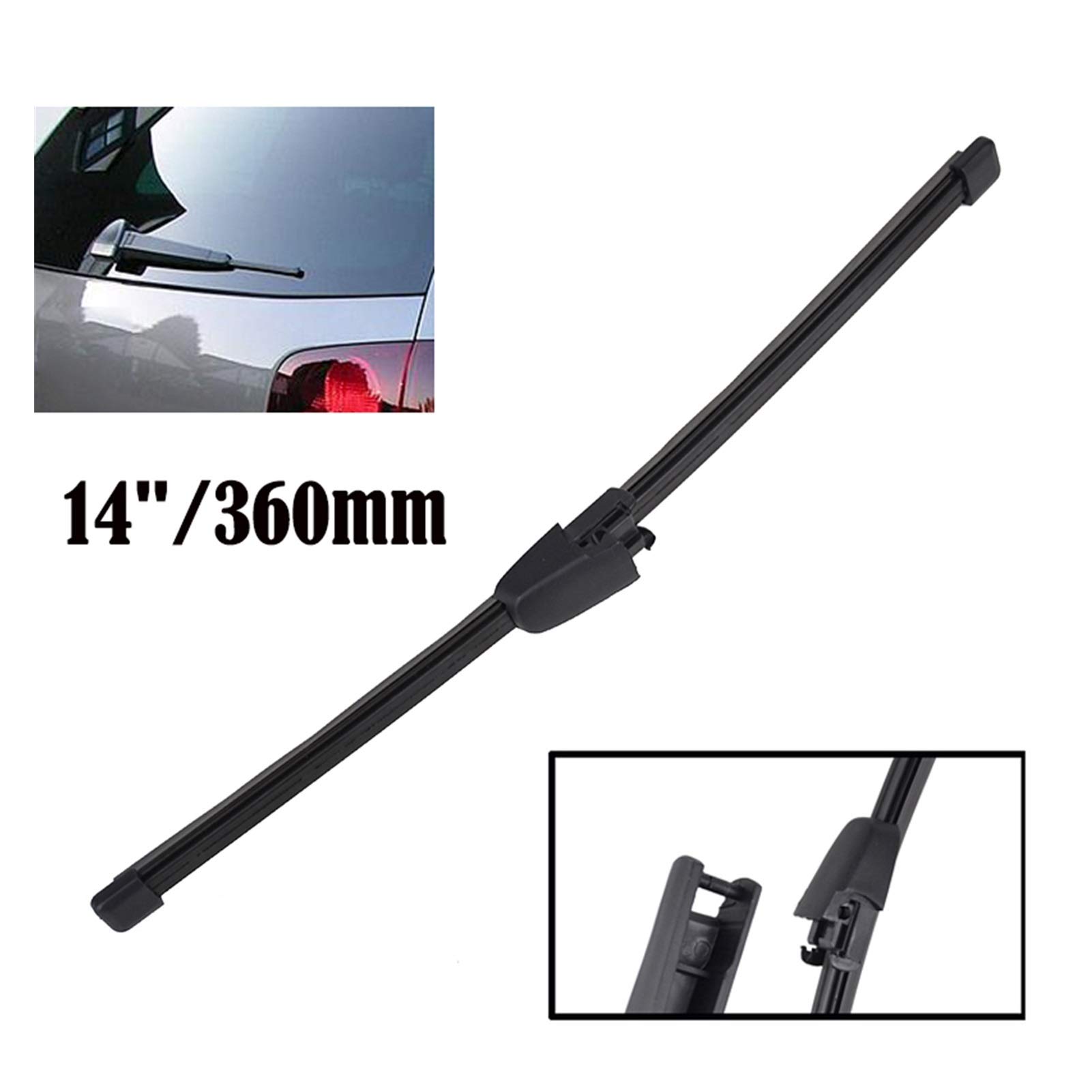 Tergicristalli Set Spazzole Tergicristallo Anteriore E Posteriore Per VW Per Touareg 2003-2006 Parabrezza Finestra Posteriore Anteriore 26 "+26" +14 "
