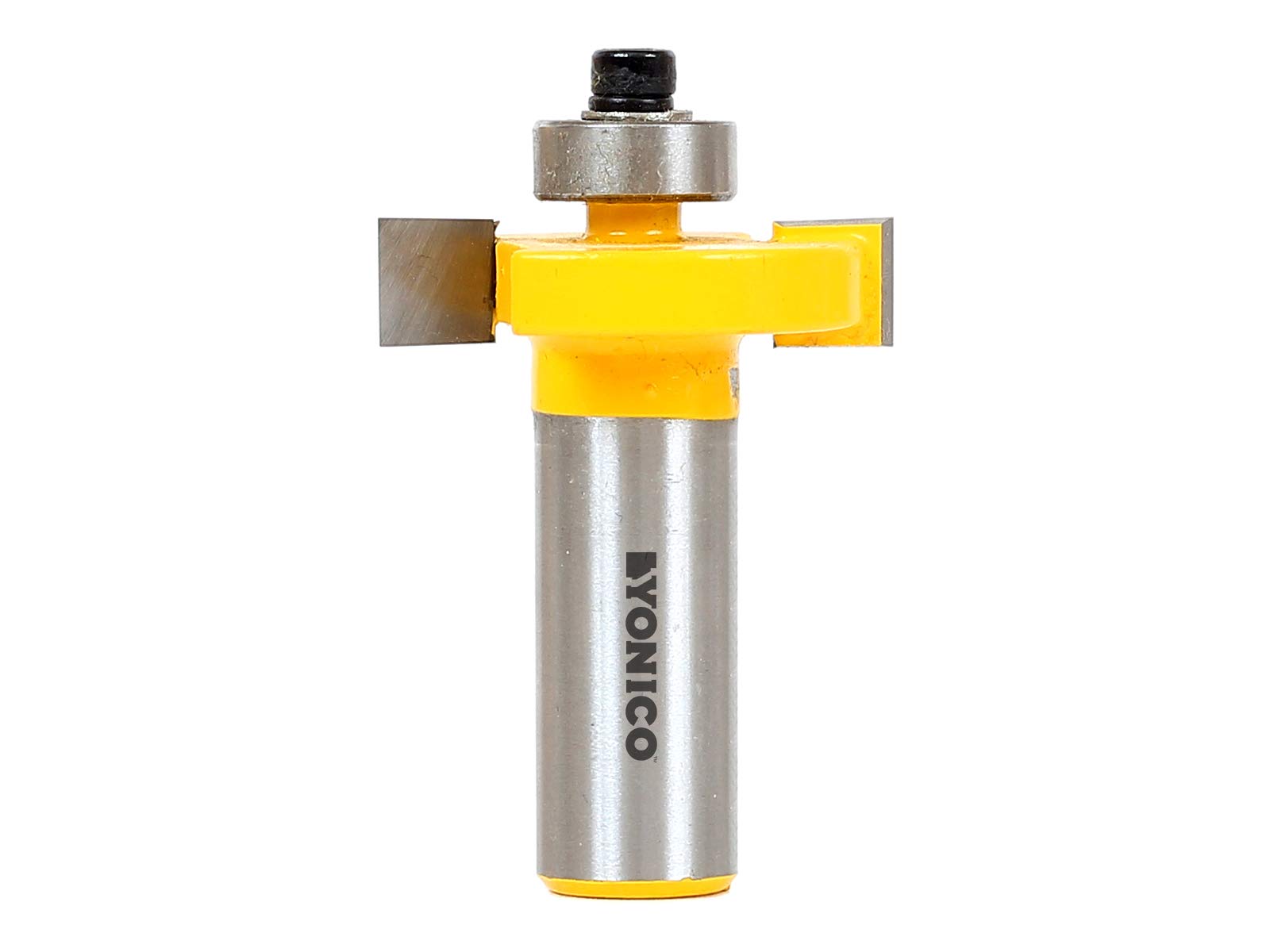 Yonico 6-Piece Kerf Slot Cutter Router Bit Set - 1/2 Inch Shank, Carbide Tipped (Model 14700)