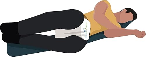 Miniatura 7 de Almohada de rodilla desarrollada por médicos para personas que duermen de lado, manual electrónico incluido, almohada de espuma viscoelástica para