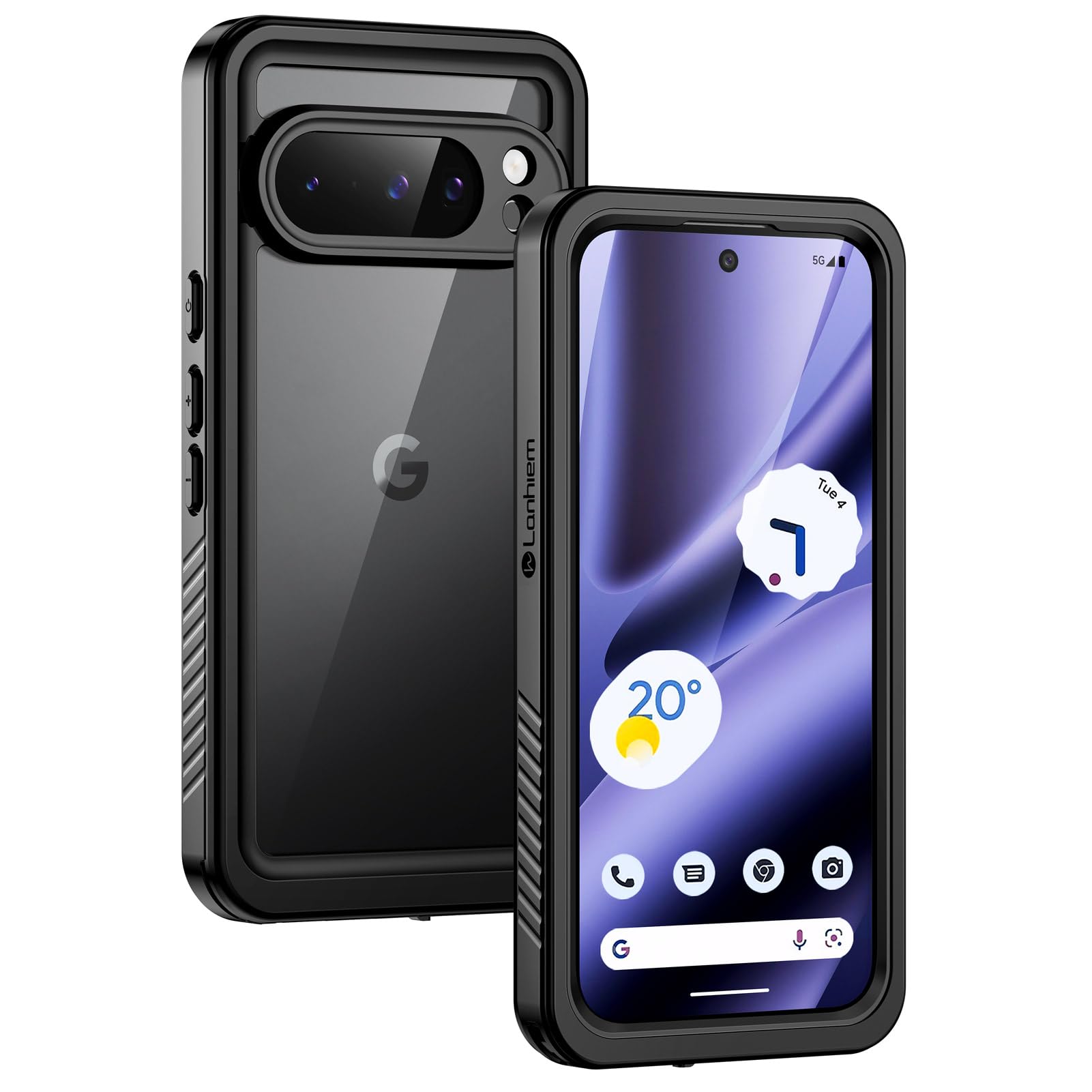 Coque Pixel 10 Pro XL Étanche IP68 Protège Votre Écran de la Poussière