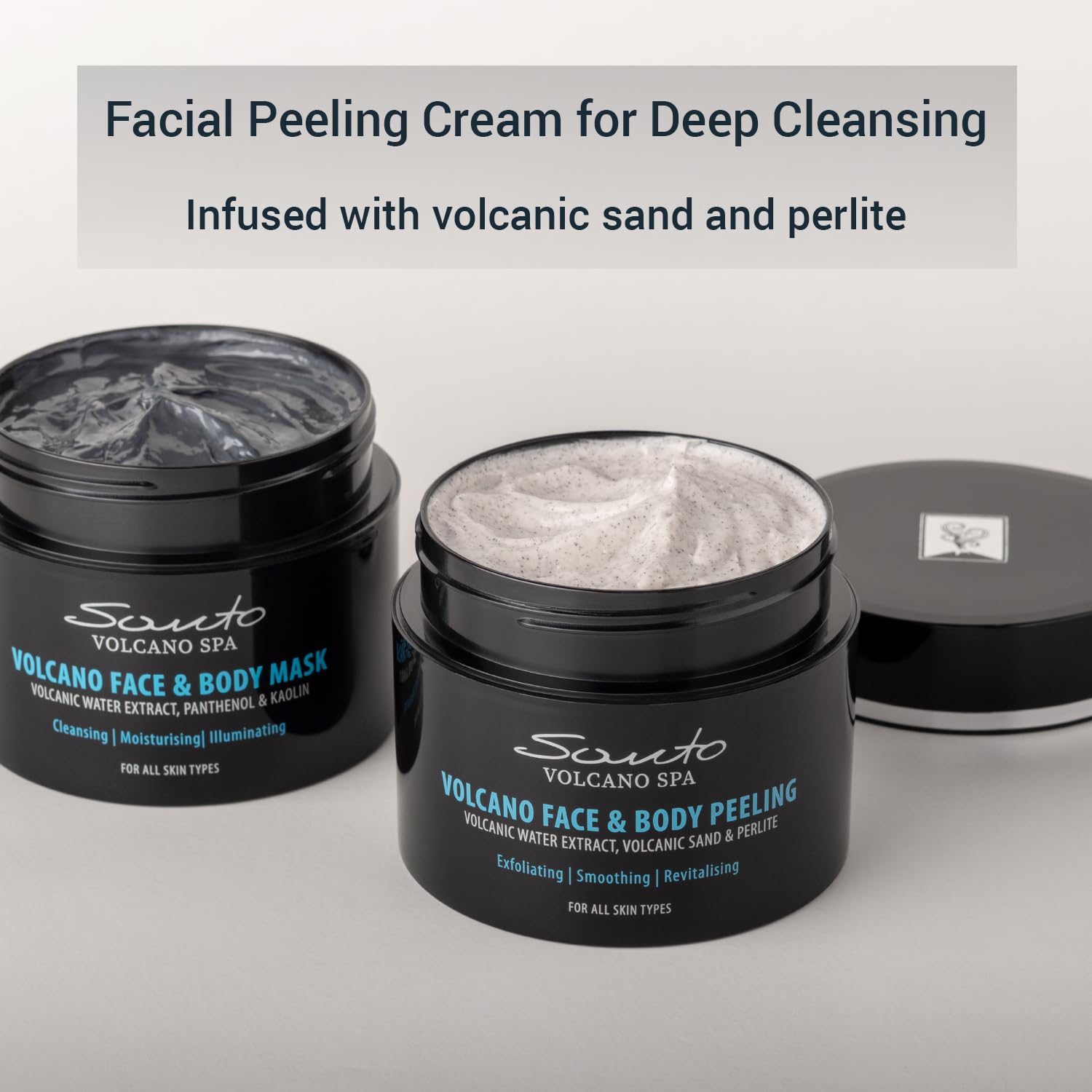 Santo Volcano Peeling viso e corpo 200 ml