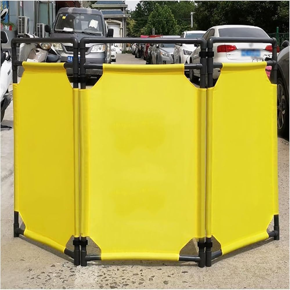 WQPMNYG Retractable Traffic Barrier - Mobile Safety Fence for Traffic Control and Security Solutions