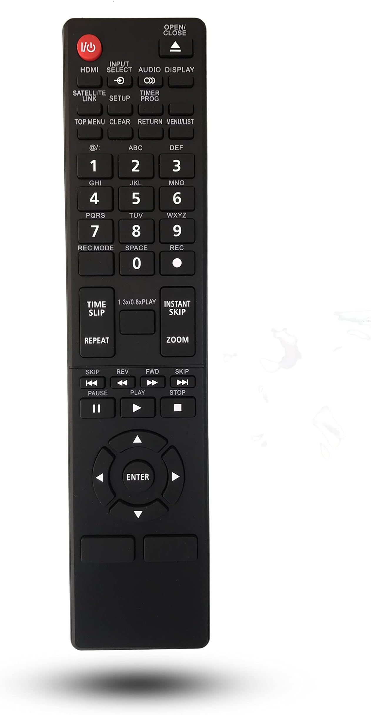 Replacement Remote Control for Toshiba SE-R0265 DR410 D-R400 DR430 DR430KU DVR DVD Recorder