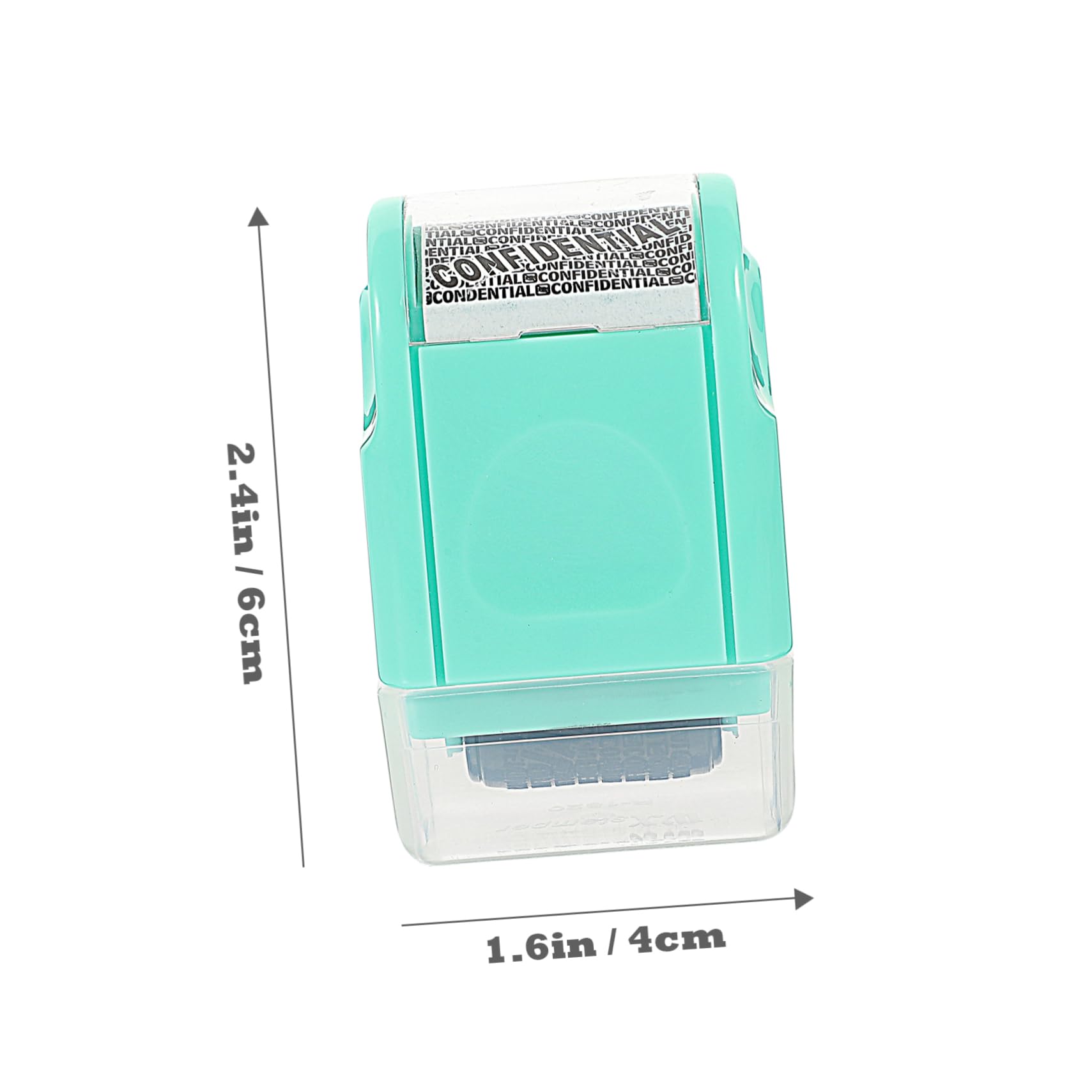 STOBOK 4stücke Household Stamp Roller Für Datenschutz Tragbarer Multifunktionsstempel Mit Deckel Zum Unkenntlichmachen Von Adressen Und Persönlichen Daten Schützt Ihre Privatsphäre