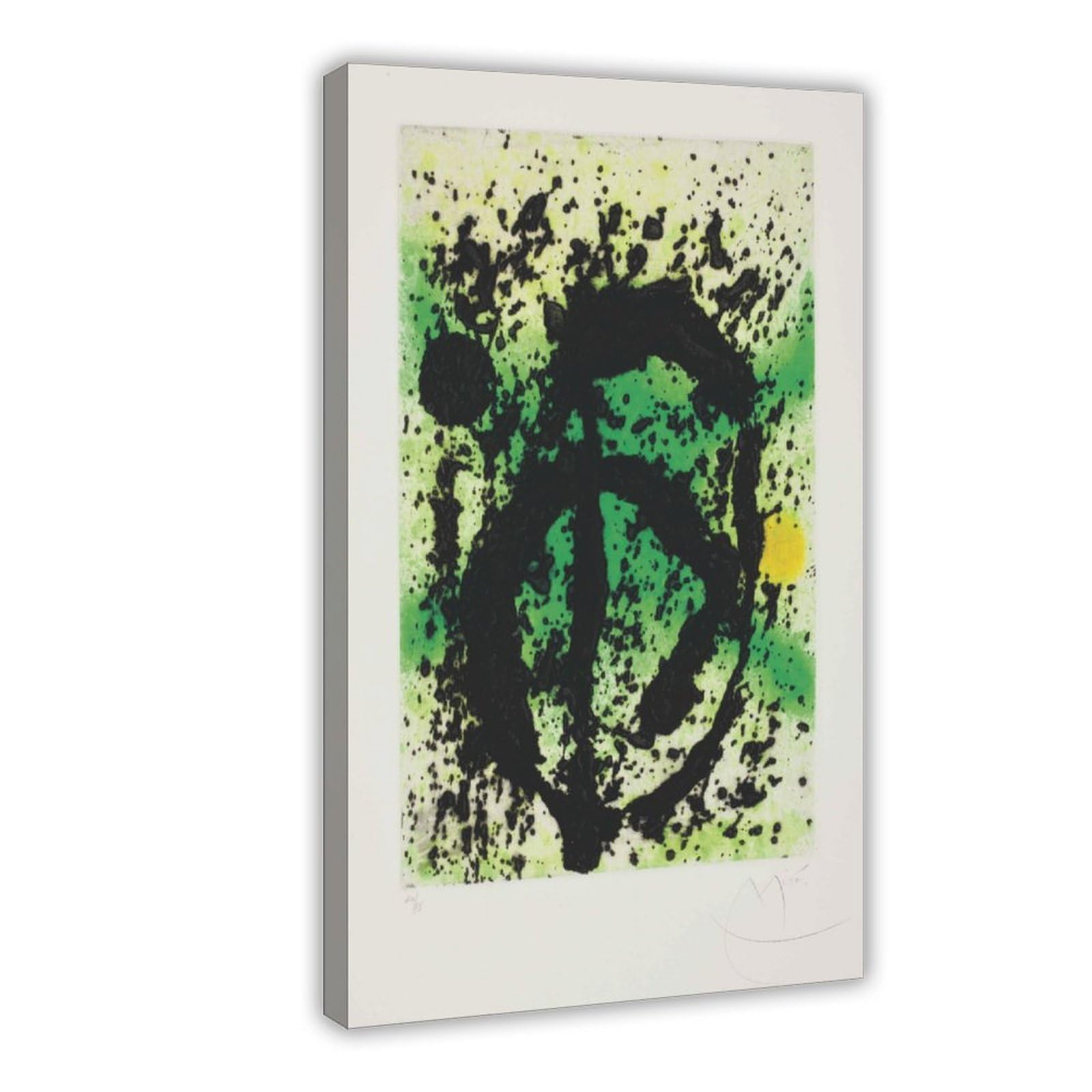 WCYB RÃˆNE VÃ‰GÃ‰TAL by Joan Miro Posters Prints Canvas Deco Paintings Wall Art Frame 20" L X 30" W